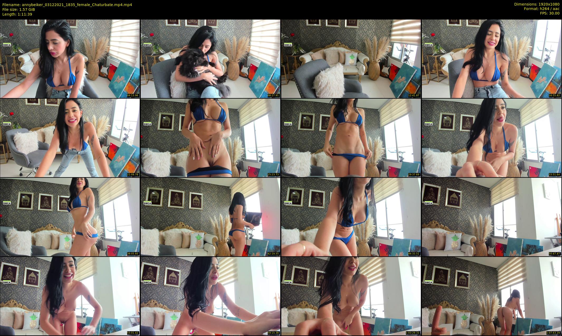 annybeiker — 72 minute Chaturbate female cam show recording, 1080p, Dec 3, 2021