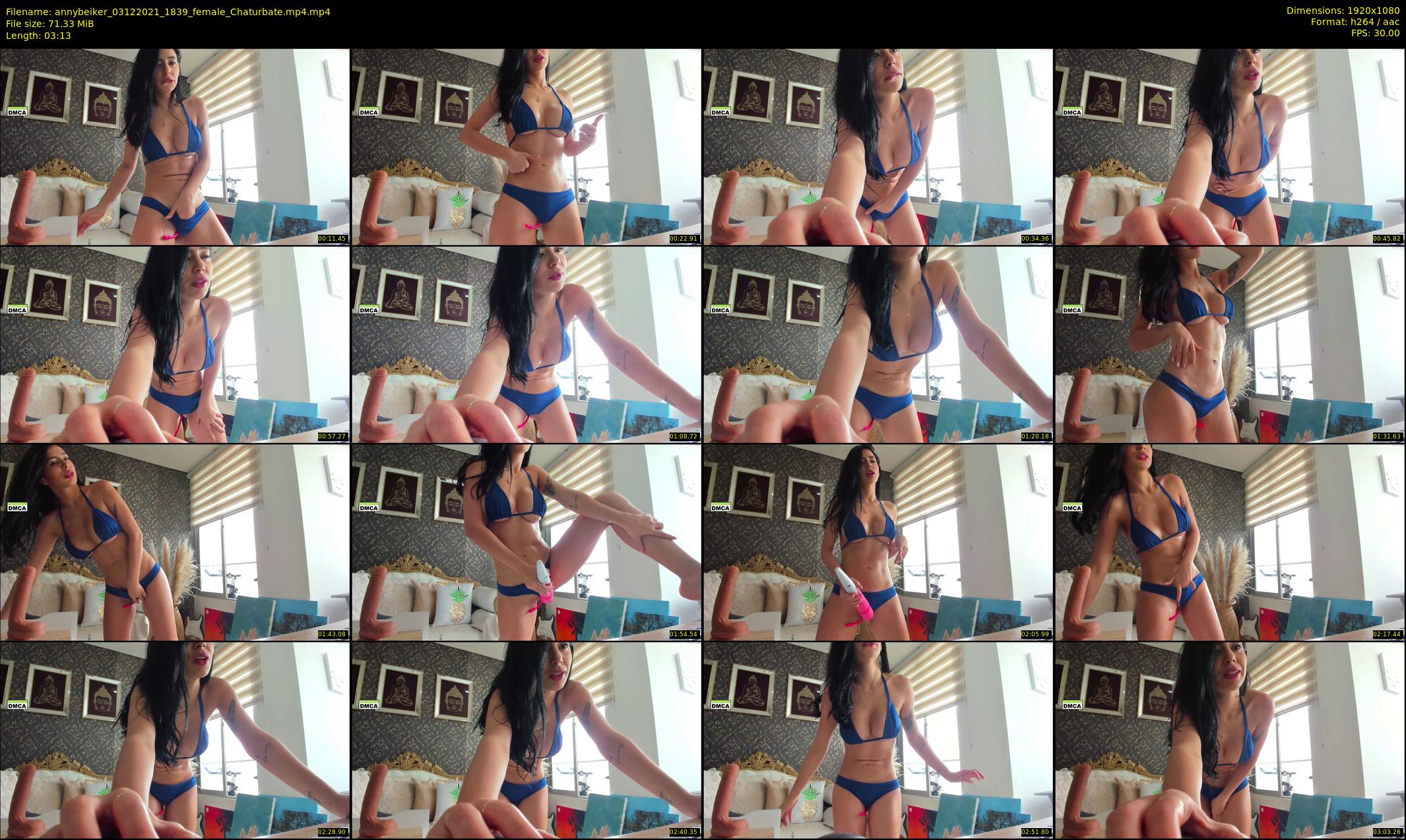 annybeiker — 4 minute Chaturbate female cam show recording, 1080p, Dec 3, 2021