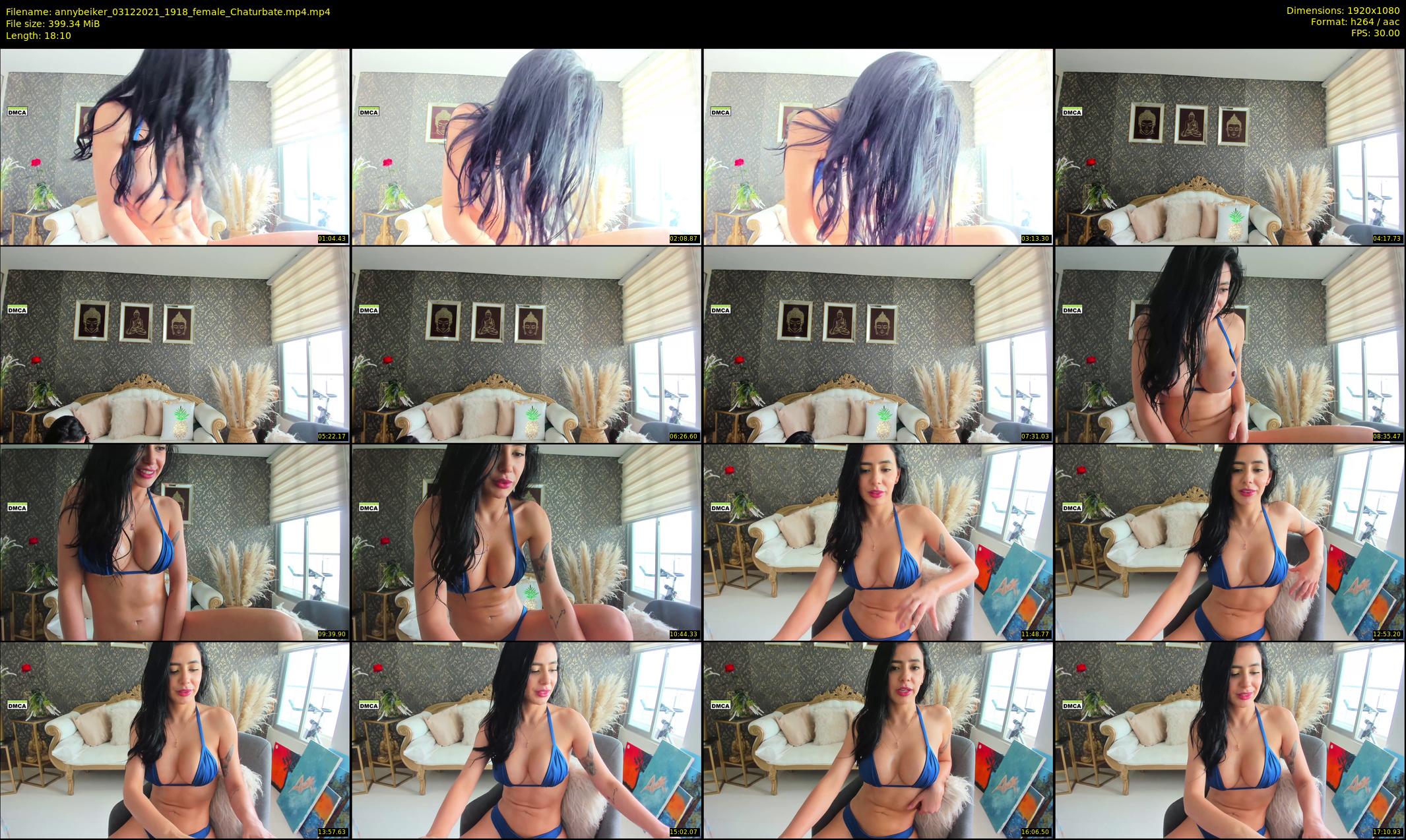annybeiker — 19 minute Chaturbate female cam show recording, 1080p, Dec 3, 2021