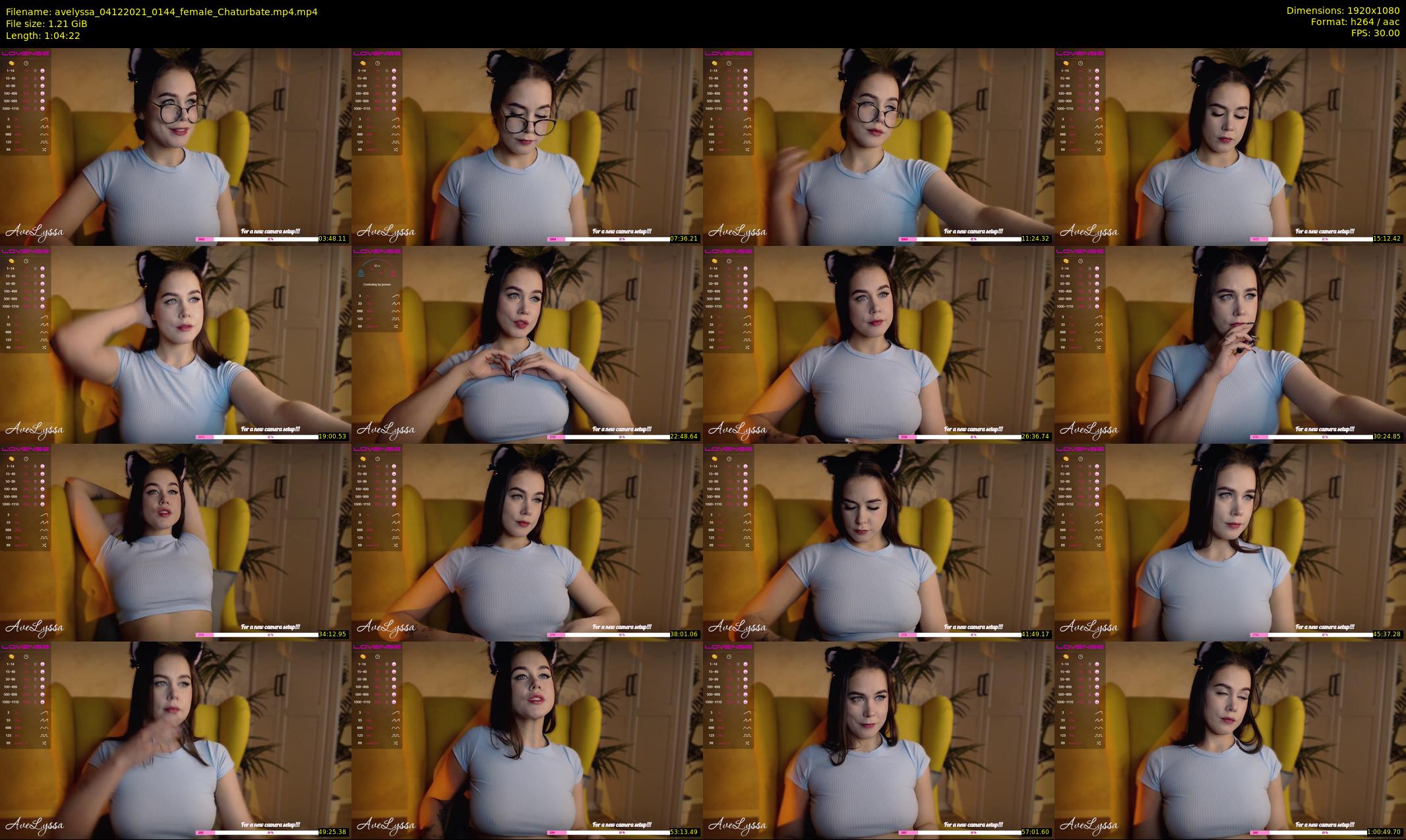 avelyssa — 65 minute Chaturbate female cam show recording, 1080p, Dec 4, 2021