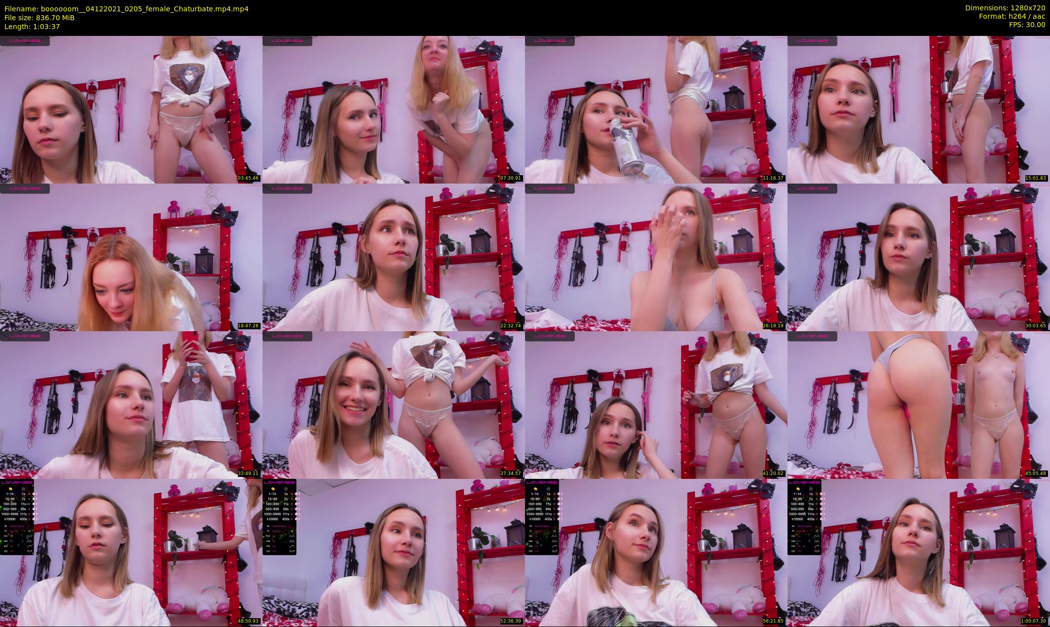 boooooom_ — 64 minute Chaturbate female cam show recording, 720p, Dec 4, 2021