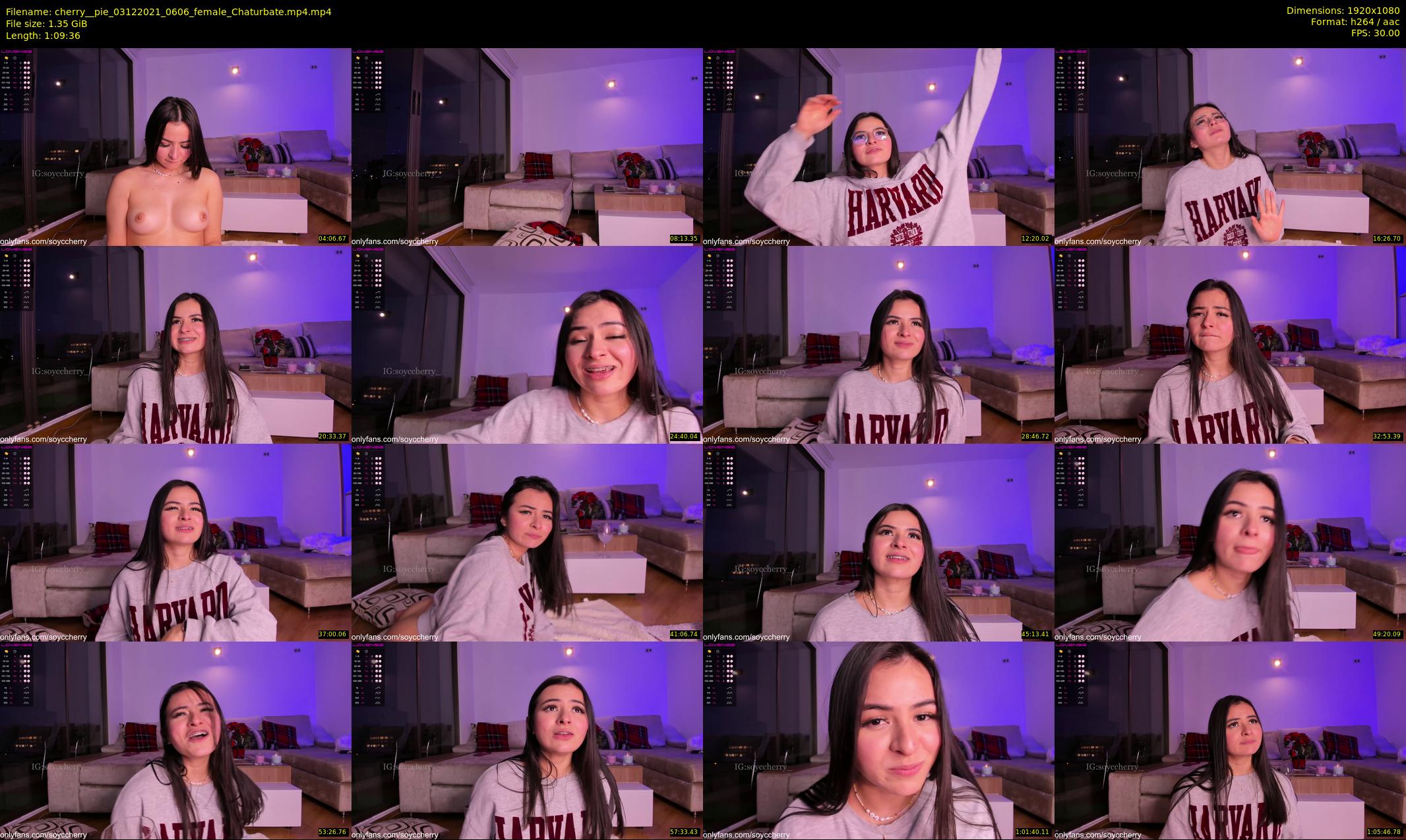 cherry__pie — 70 minute Chaturbate female cam show recording, 1080p, Dec 3, 2021