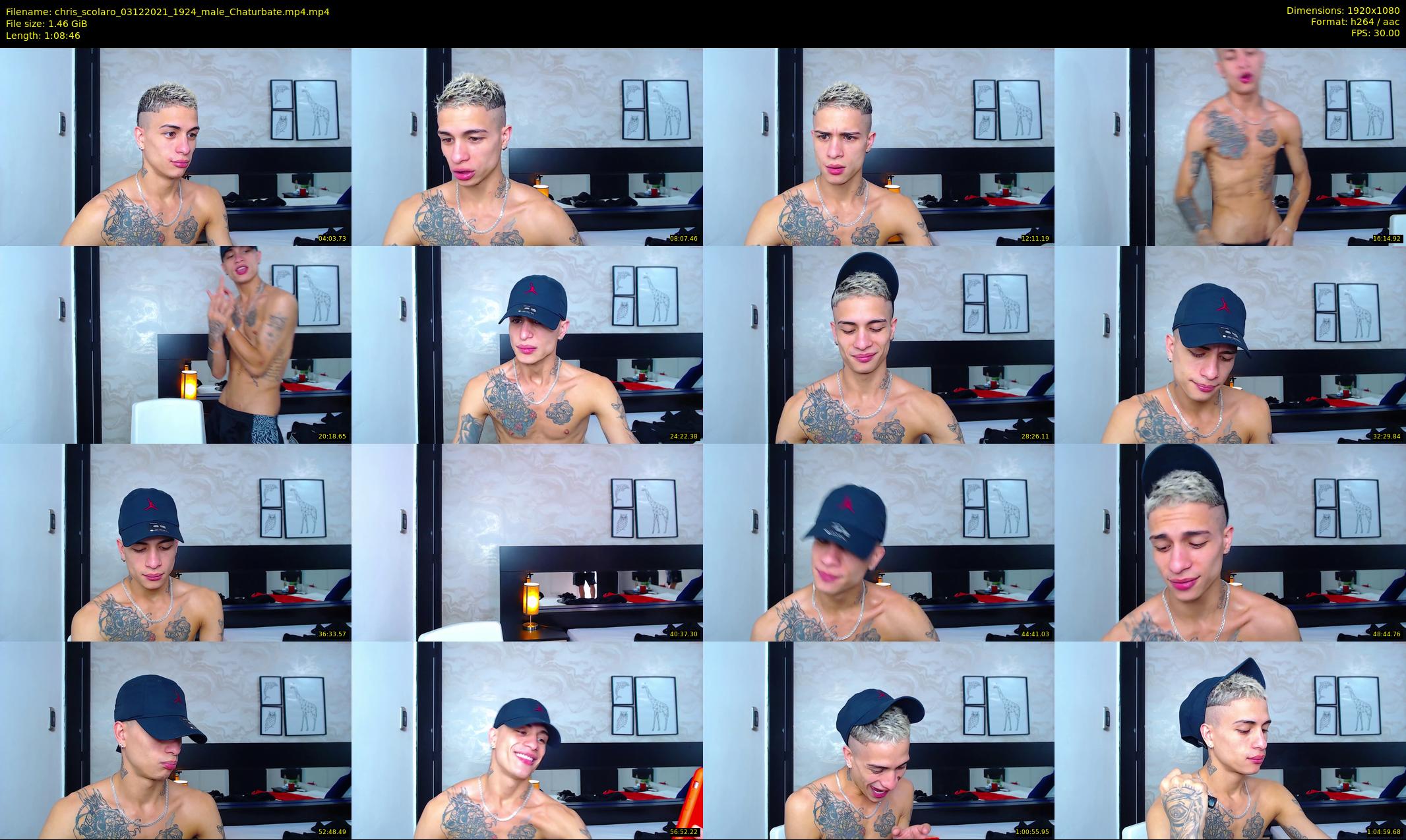 chris_scolaro — 69 minute Chaturbate male cam show recording, 1080p, Dec 3, 2021