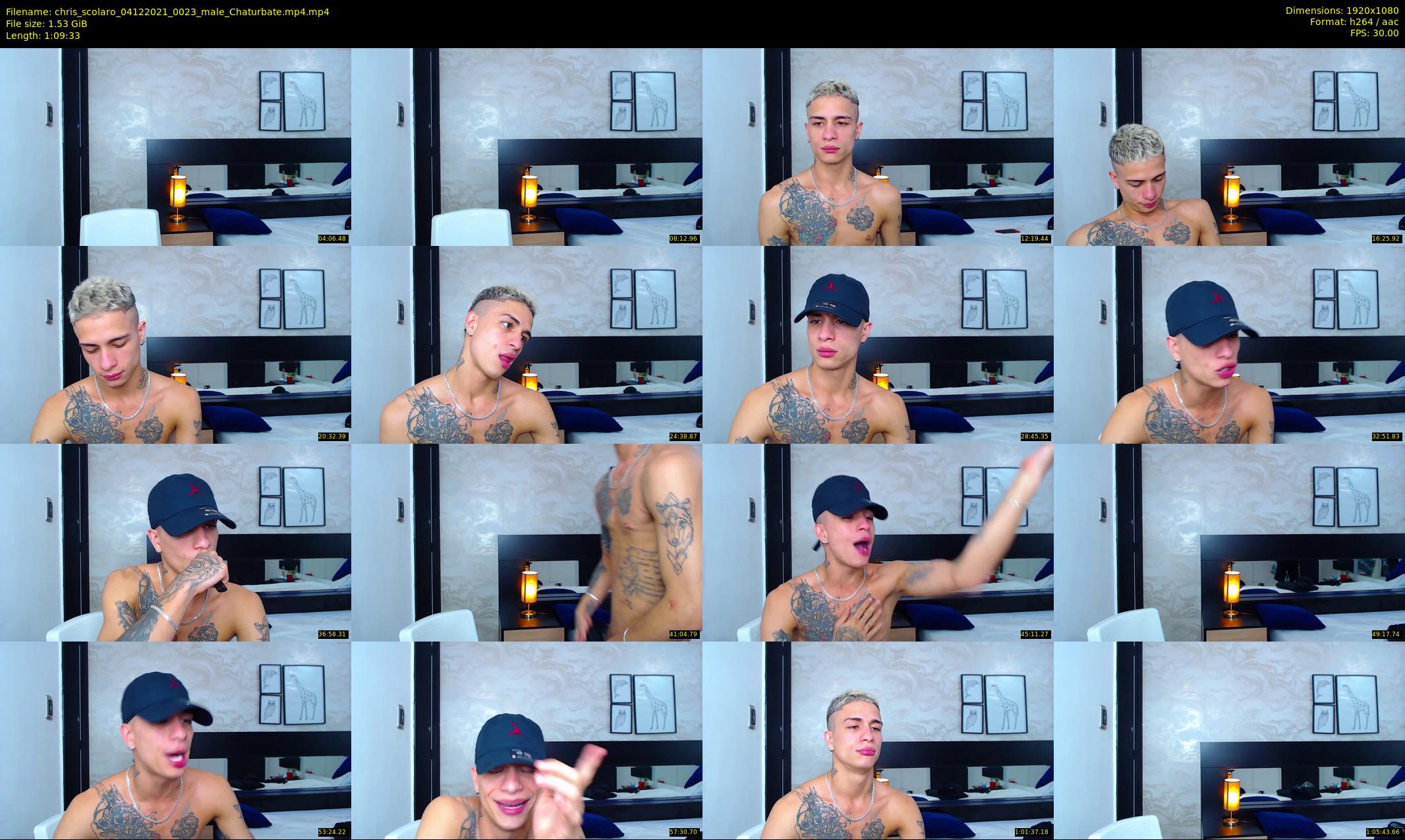 chris_scolaro — 70 minute Chaturbate male cam show recording, 1080p, Dec 4, 2021