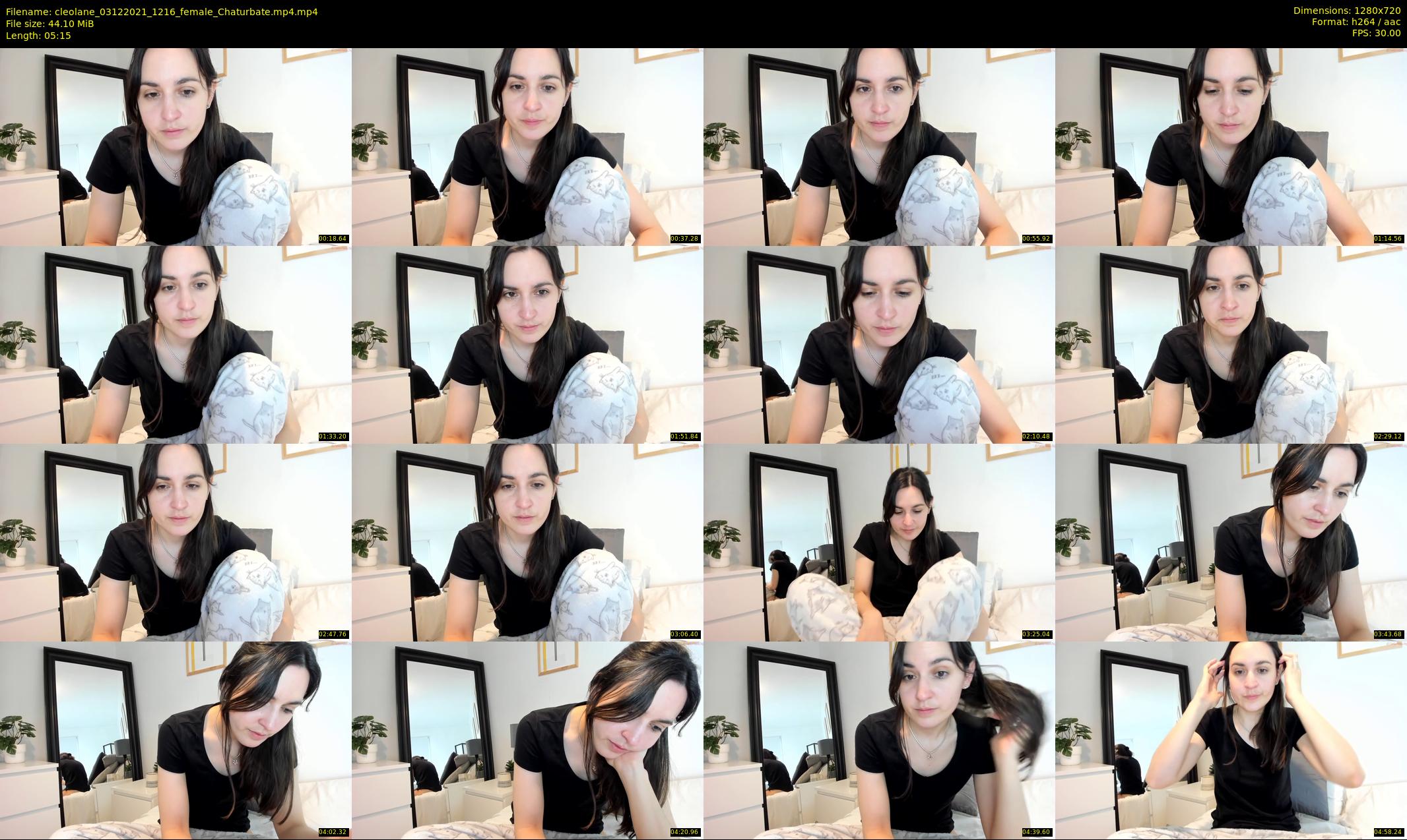 cleolane — 6 minute Chaturbate female cam show recording, 720p, Dec 3, 2021