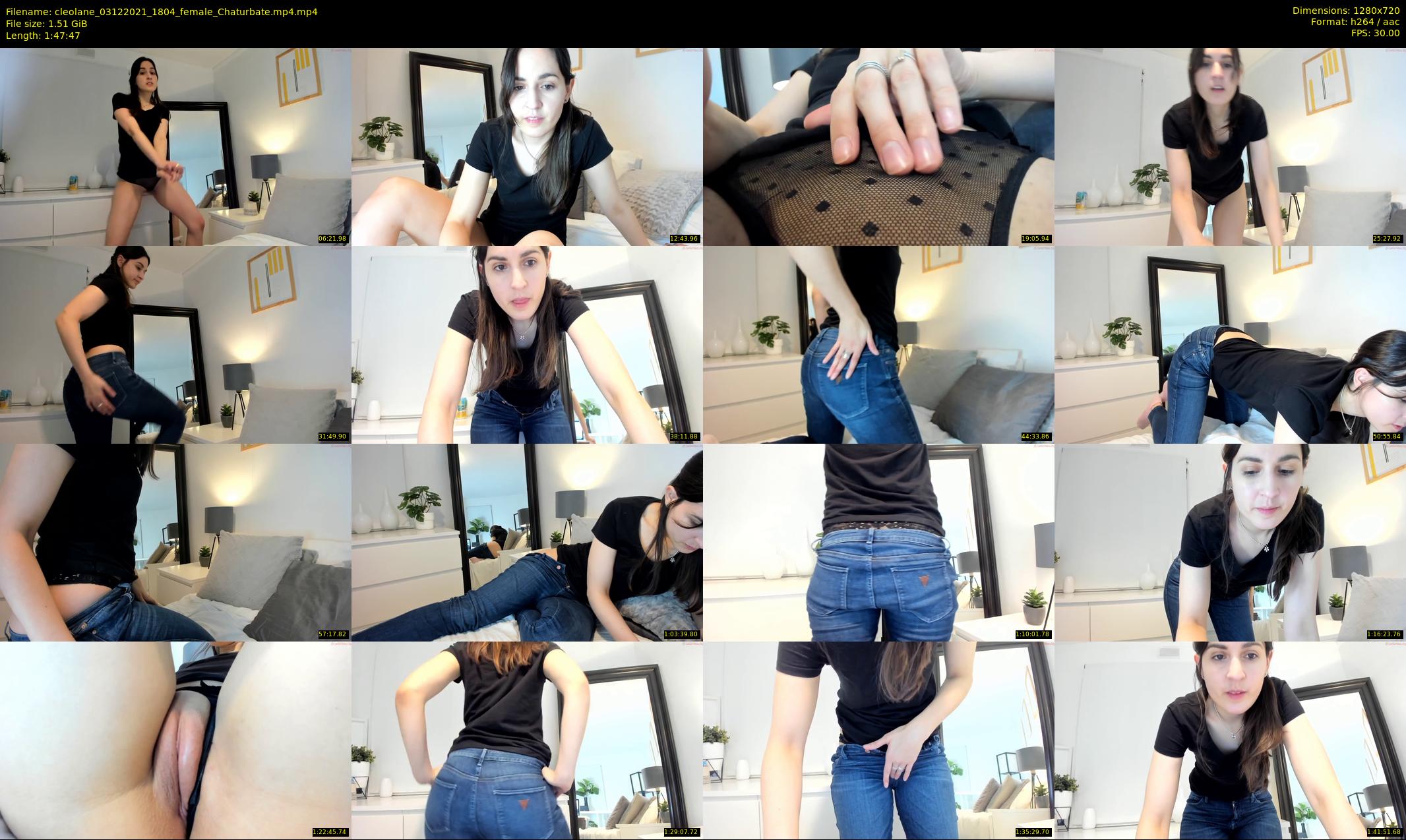 cleolane — 108 minute Chaturbate female cam show recording, 720p, Dec 3, 2021