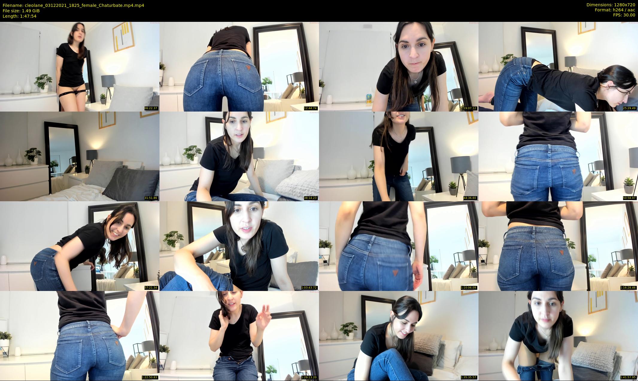 cleolane — 108 minute Chaturbate female cam show recording, 720p, Dec 3, 2021