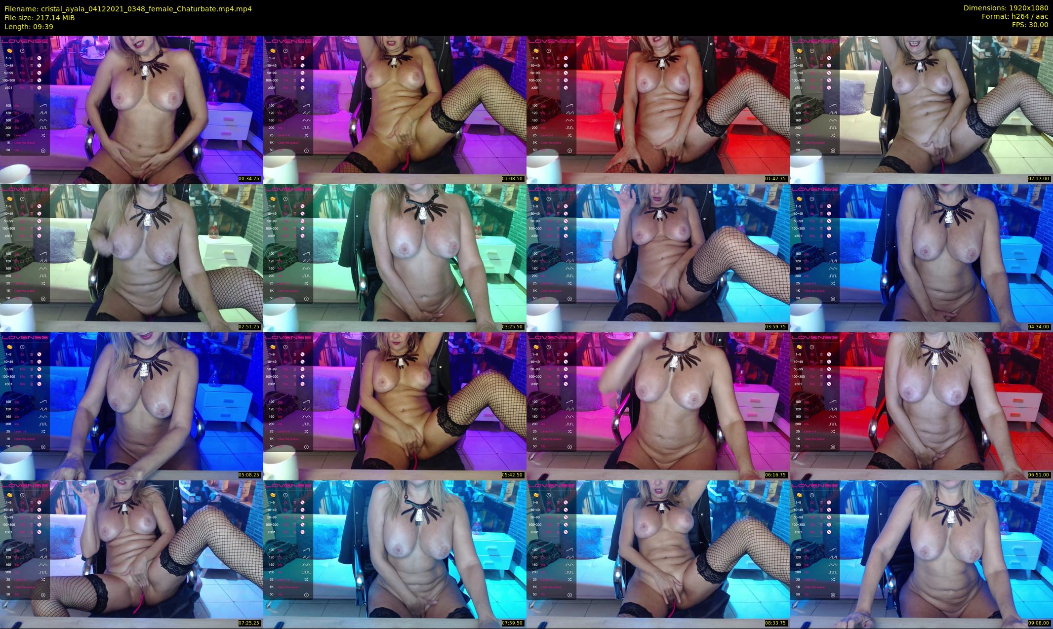cristal_ayala — 10 minute Chaturbate female cam show recording, 1080p, Dec 4, 2021