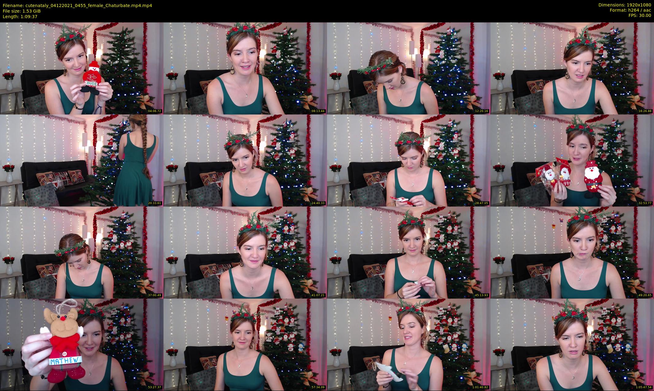 cutenataly — 70 minute Chaturbate female cam show recording, 1080p, Dec 4, 2021