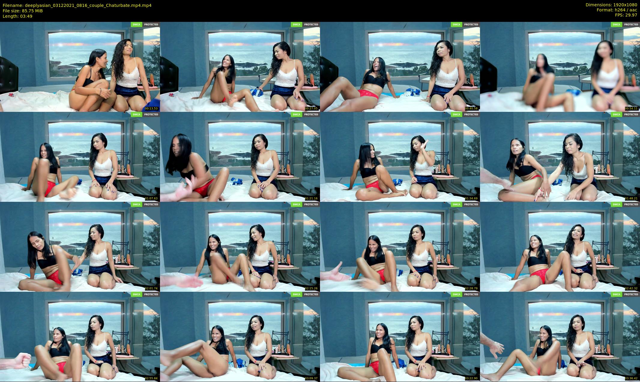 deeplyasian — 4 minute Chaturbate couple cam show recording, 1080p, Dec 3, 2021