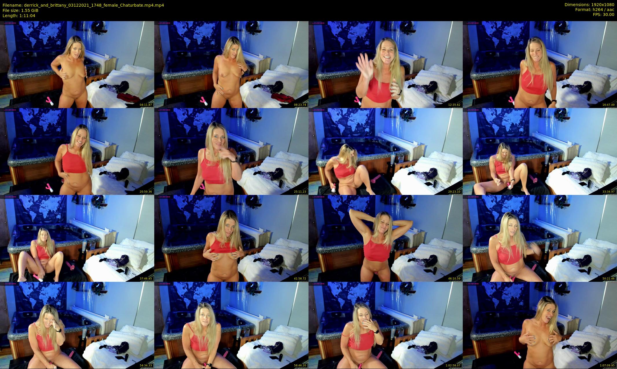derrick_and_brittany — 72 minute Chaturbate couple cam show recording, 1080p, Dec 3, 2021