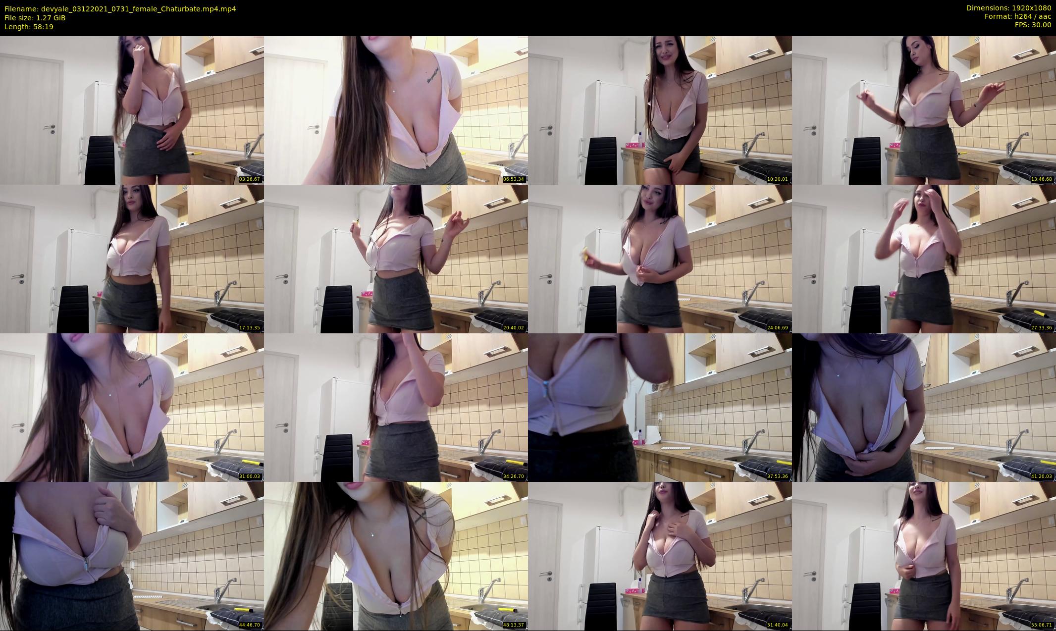 devyale — 59 minute Chaturbate female cam show recording, 1080p, Dec 3, 2021