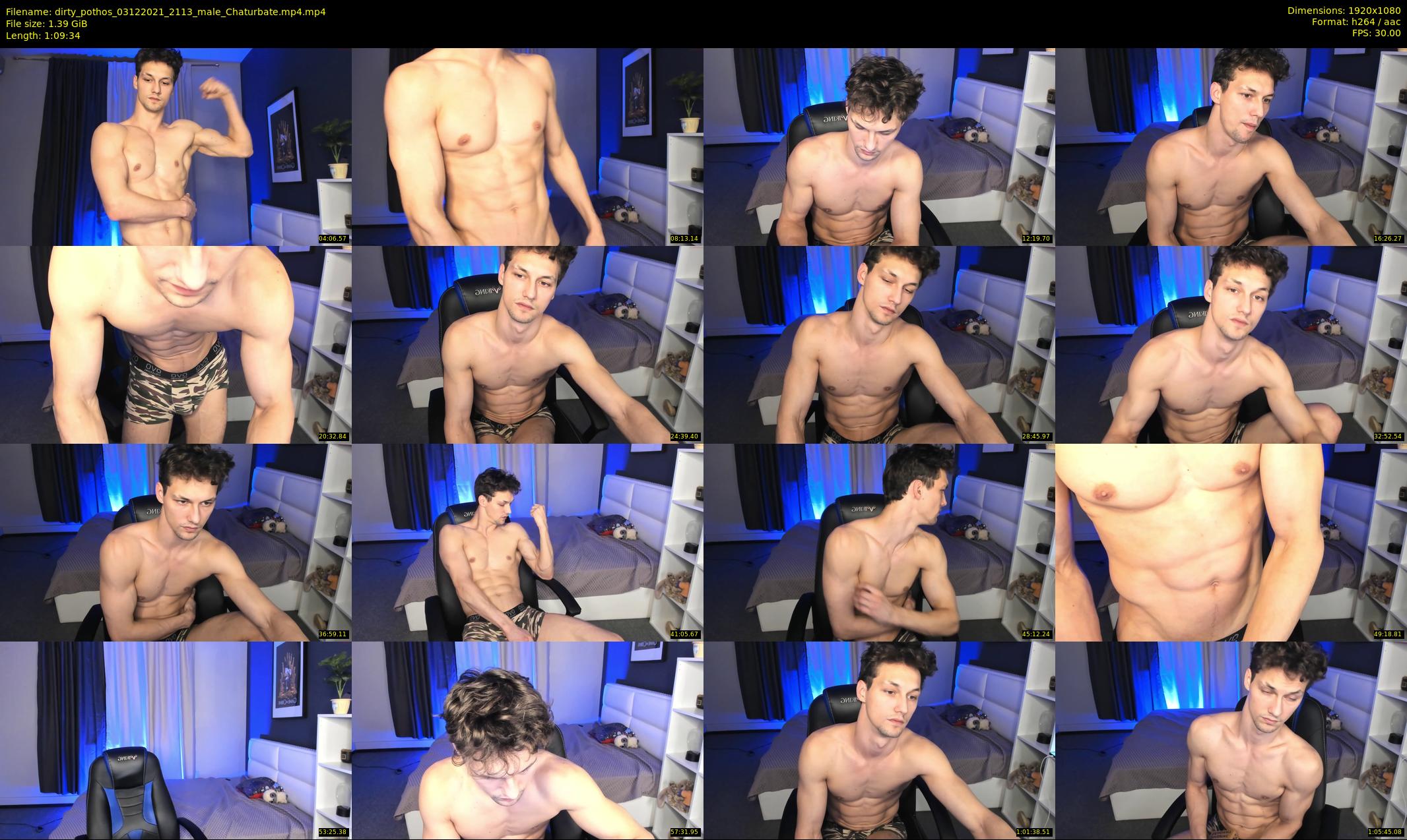 dirty_pothos — 70 minute Chaturbate male cam show recording, 1080p, Dec 3, 2021