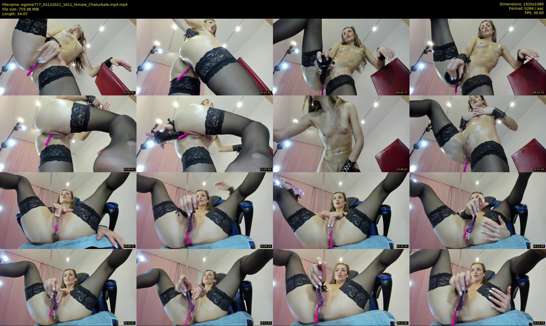 egome777 — 35 minute Chaturbate female cam show recording, 1080p, Dec 3, 2021