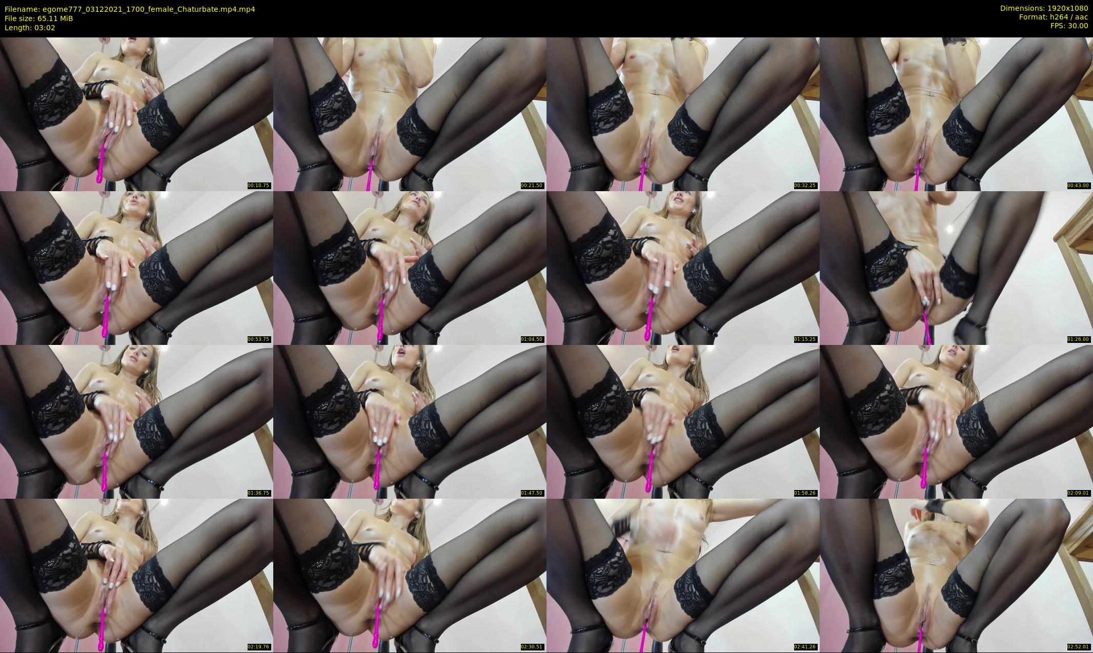 egome777 — 4 minute Chaturbate female cam show recording, 1080p, Dec 3, 2021