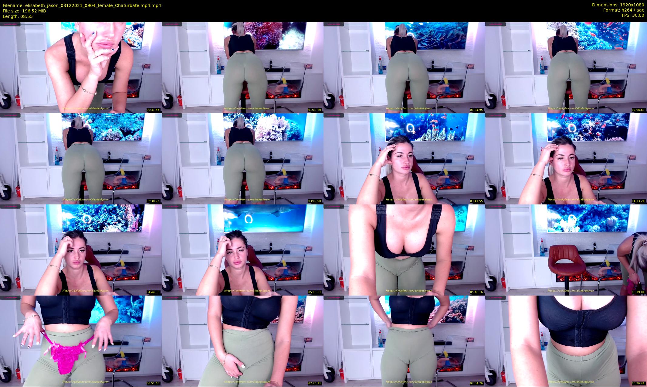 elisabeth_jason — 9 minute Chaturbate couple cam show recording, 1080p, Dec 3, 2021