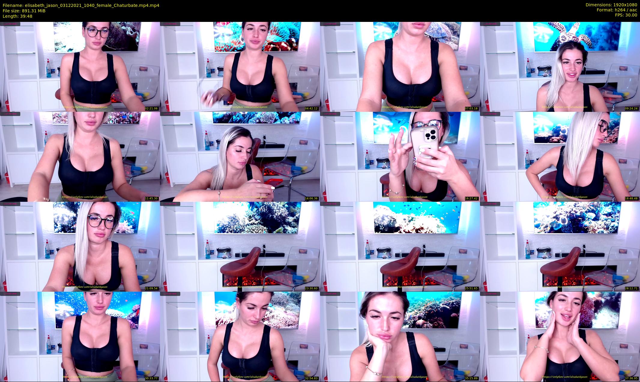 elisabeth_jason — 40 minute Chaturbate couple cam show recording, 1080p, Dec 3, 2021