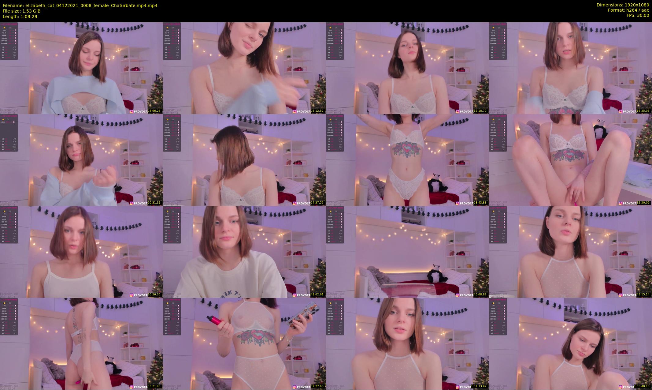 elizabeth_cat — 70 minute Chaturbate female cam show recording, 1080p, Dec 4, 2021