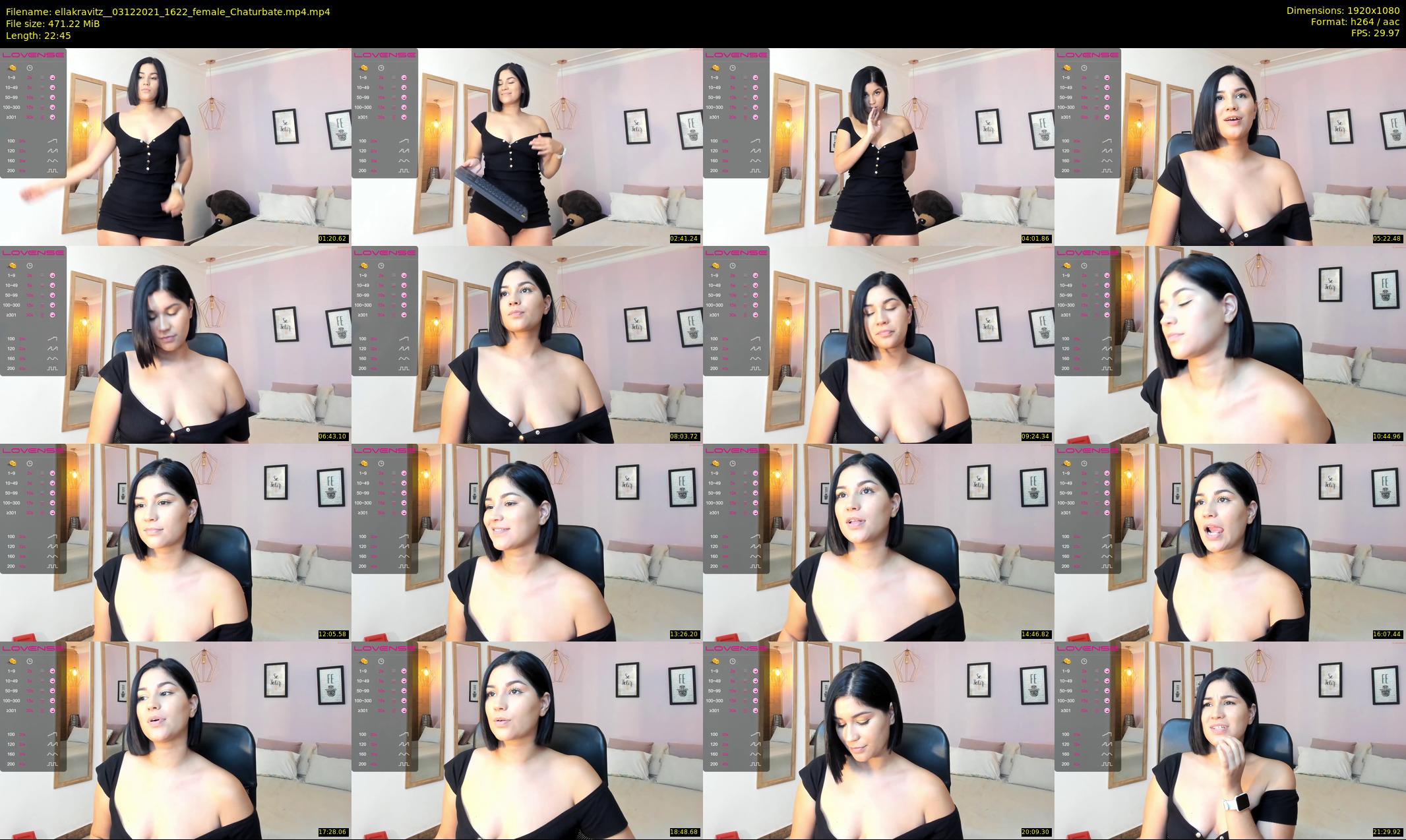 ellakravitz_ — 23 minute Chaturbate female cam show recording, 1080p, Dec 3, 2021