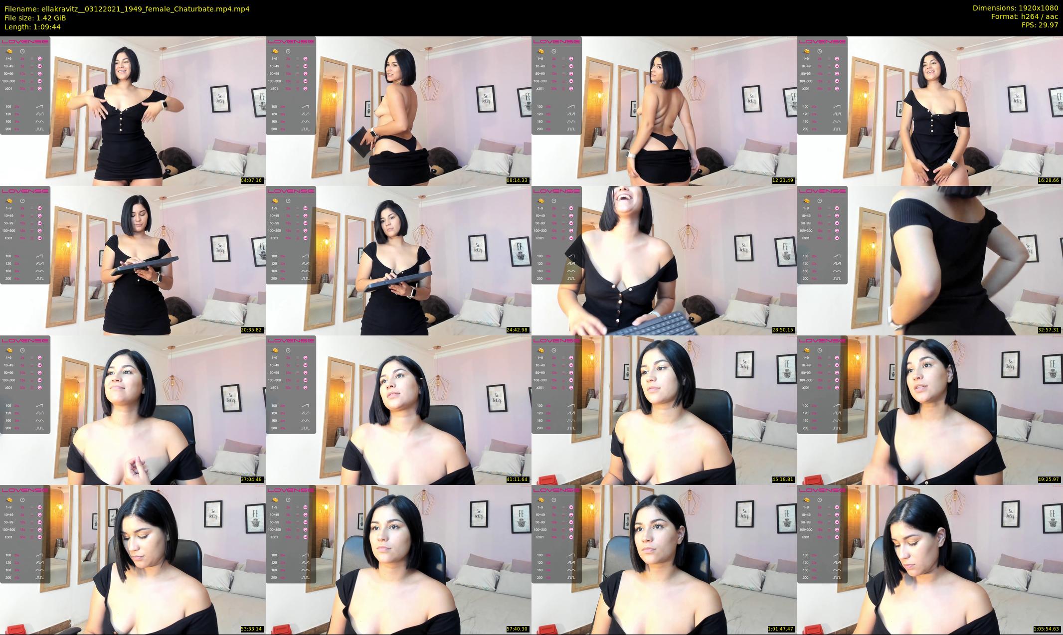 ellakravitz_ — 70 minute Chaturbate female cam show recording, 1080p, Dec 3, 2021