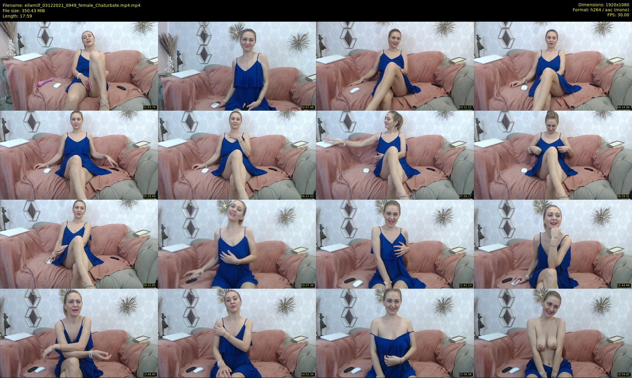 ellamilf — 18 minute Chaturbate female cam show recording, 1080p, Dec 3, 2021