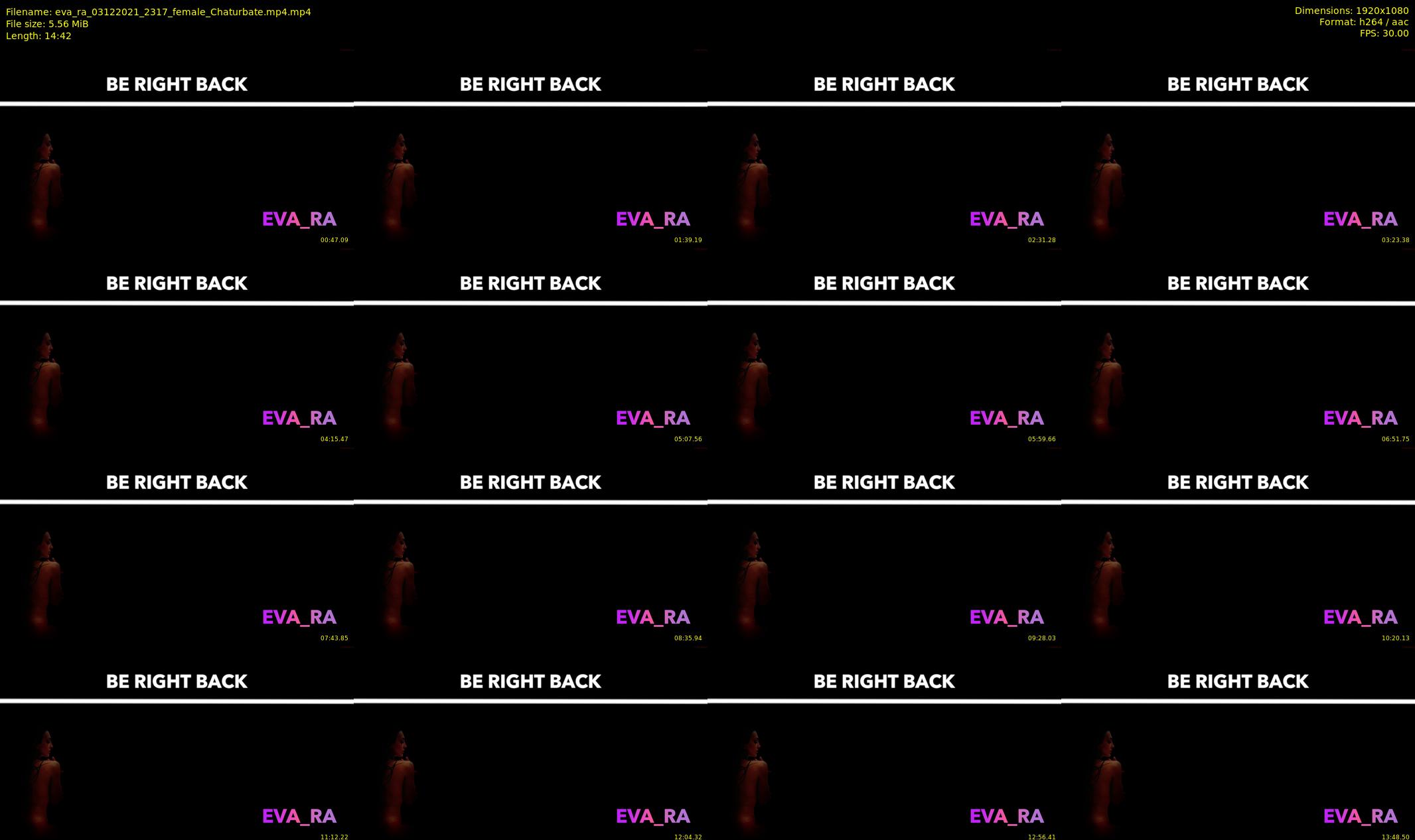eva_ra — 15 minute Chaturbate female cam show recording, 1080p, Dec 3, 2021