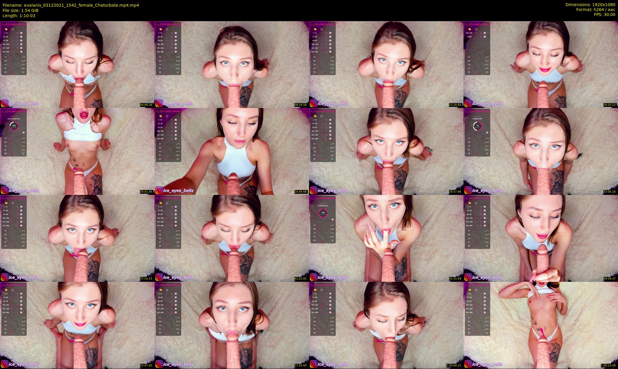 evalanis — 71 minute Chaturbate couple cam show recording, 1080p, Dec 3, 2021