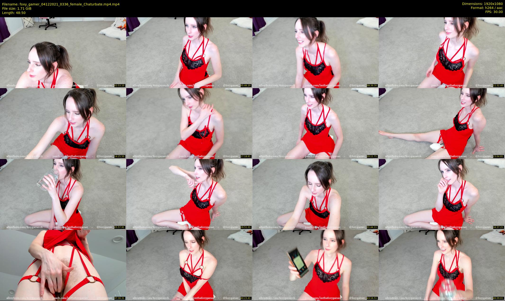 foxy_gamer — 49 minute Chaturbate female cam show recording, 1080p, Dec 4, 2021