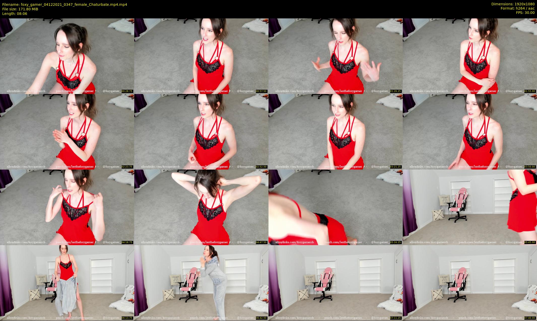 foxy_gamer — 9 minute Chaturbate female cam show recording, 1080p, Dec 4, 2021