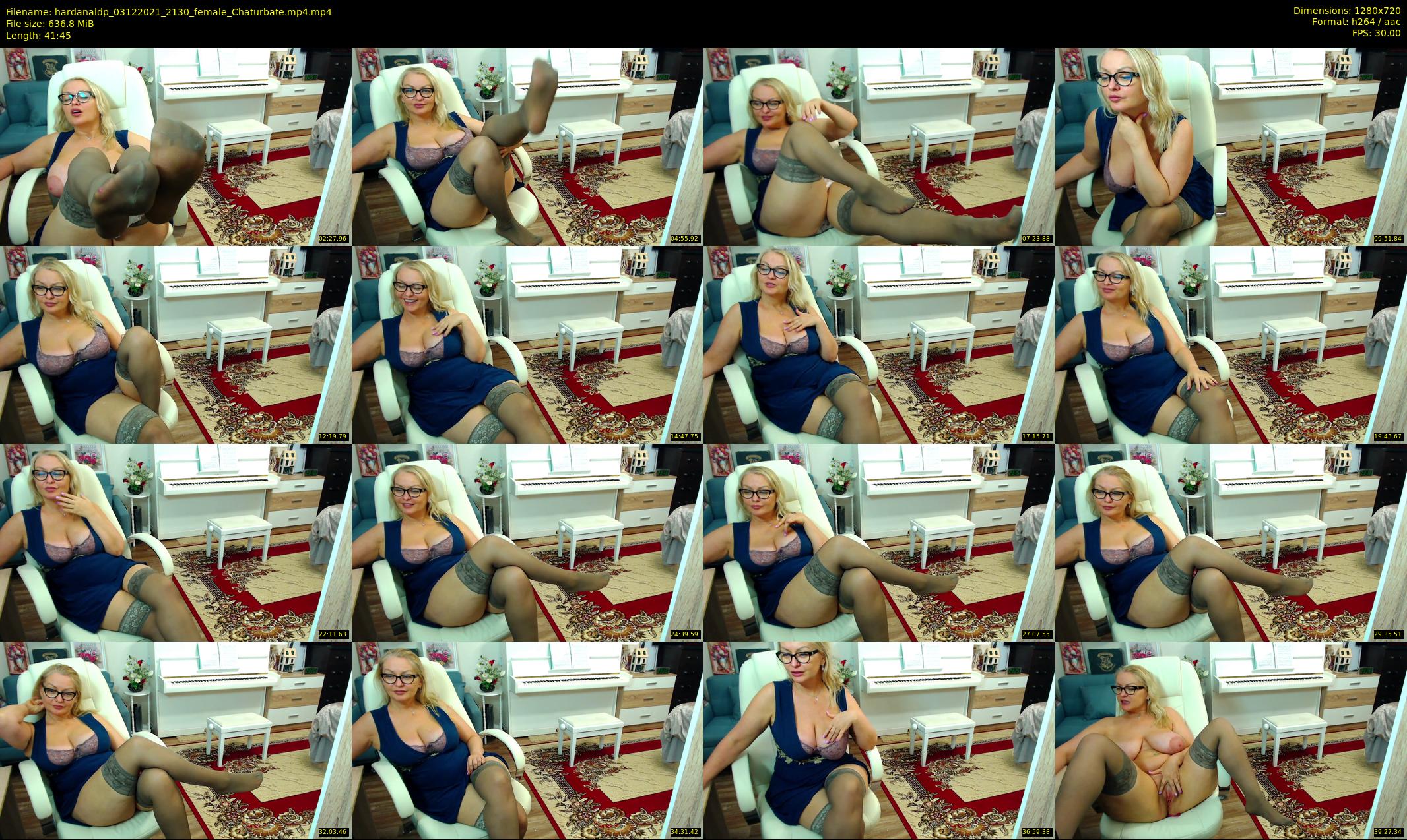 hardanaldp — 42 minute Chaturbate female cam show recording, 720p, Dec 3, 2021