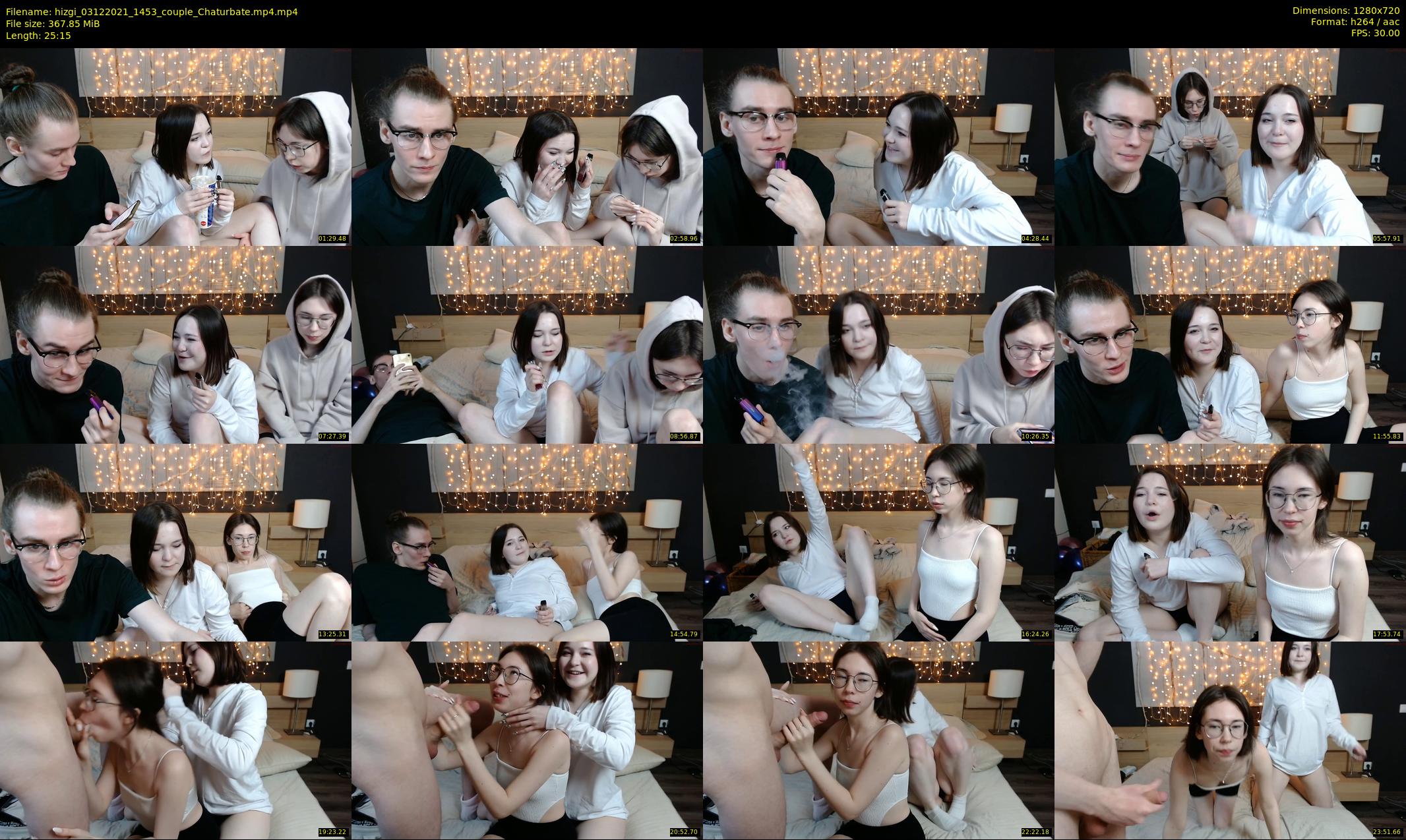 hizgi — 26 minute Chaturbate couple cam show recording, 720p, Dec 3, 2021