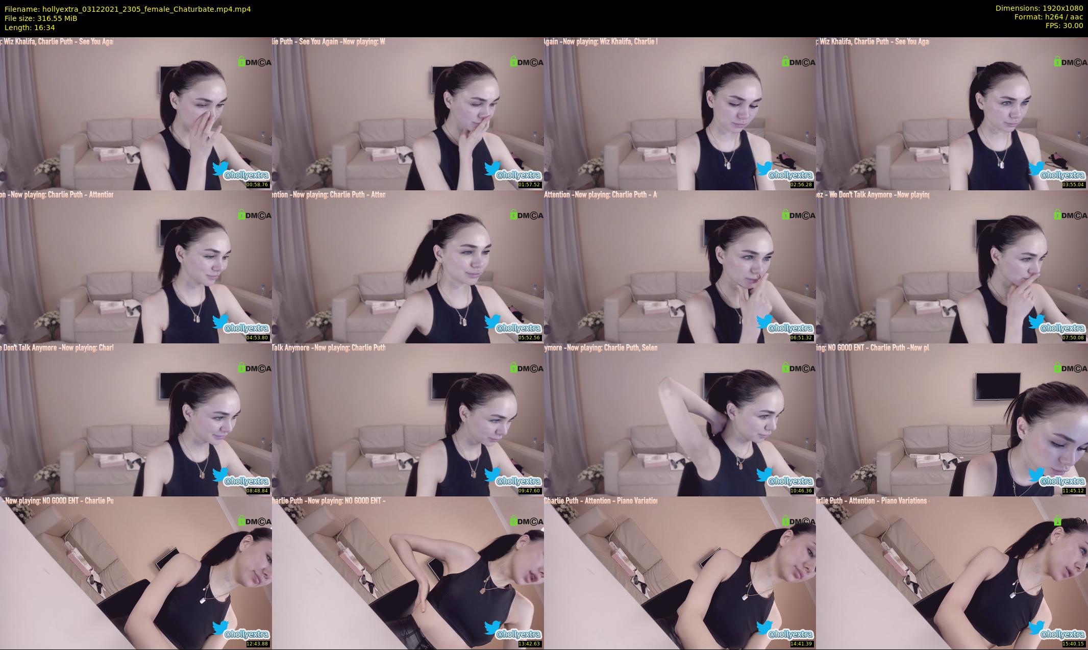 hollyextra — 17 minute Chaturbate female cam show recording, 1080p, Dec 3, 2021