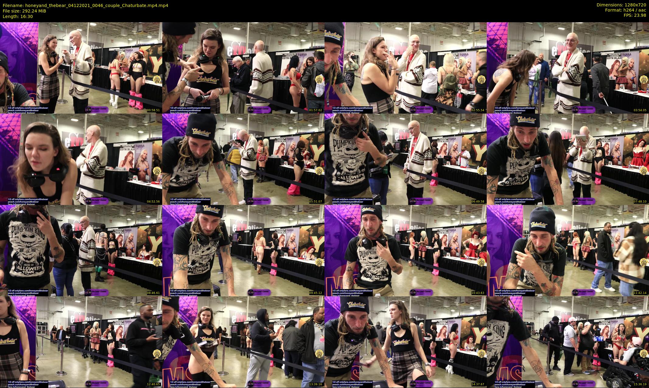 honeyand_thebear — 17 minute Chaturbate couple cam show recording, 720p, Dec 4, 2021