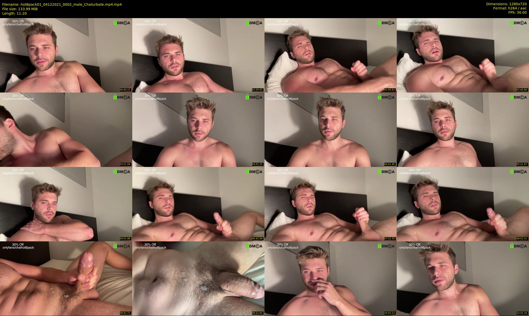 hot8pack01 — 12 minute Chaturbate male cam show recording, 720p, Dec 4, 2021