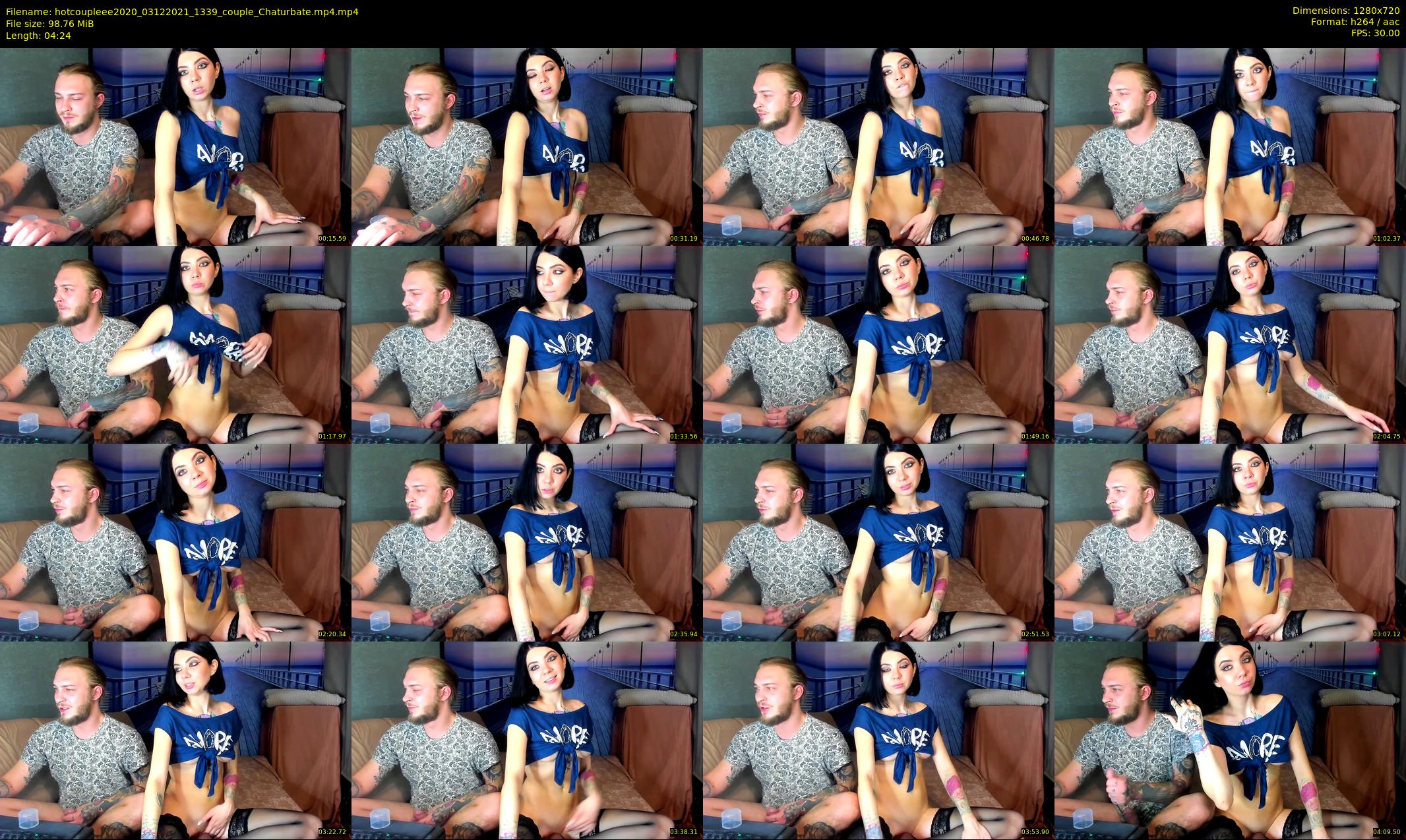hotcoupleee2020 — 5 minute Chaturbate couple cam show recording, 720p, Dec 3, 2021