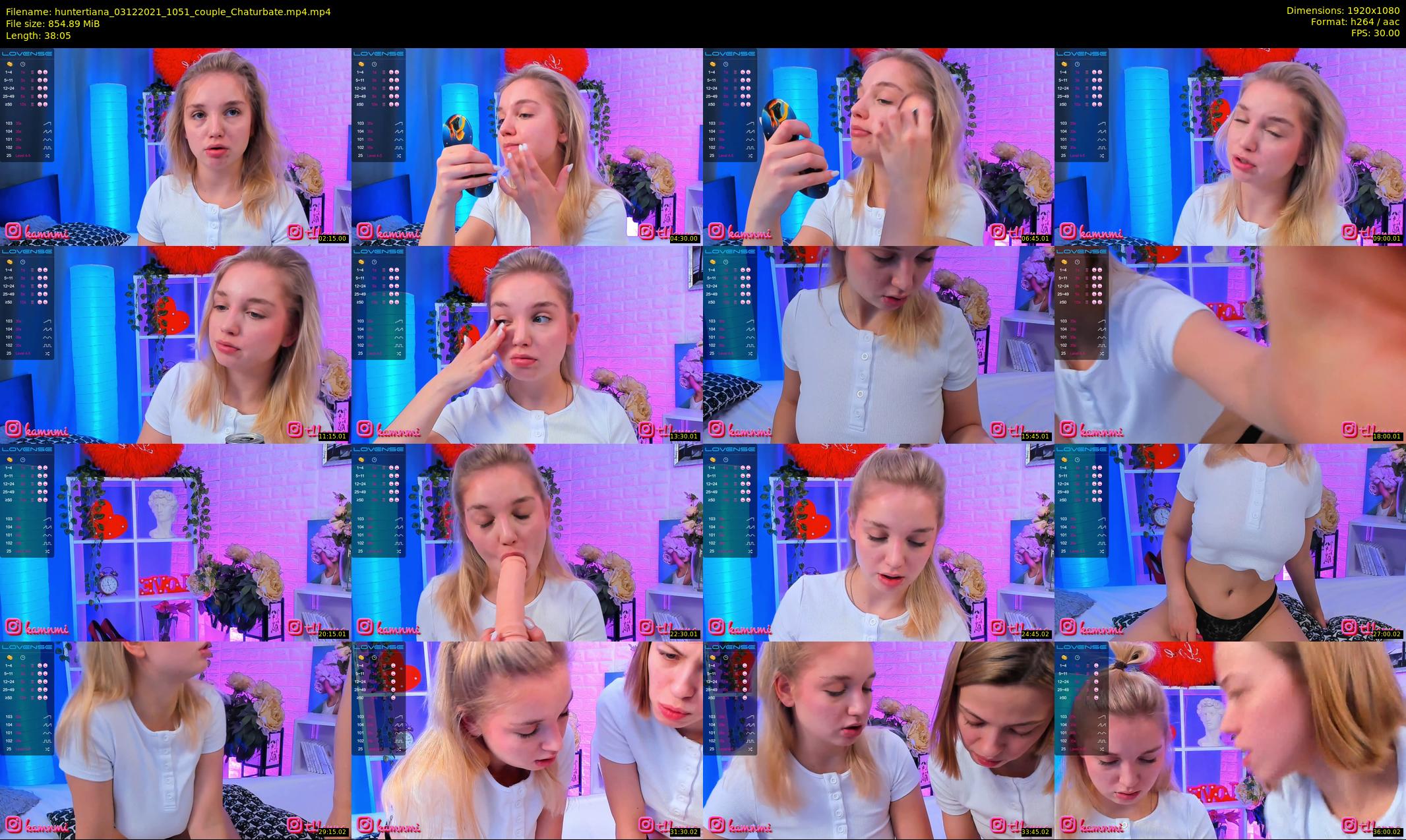 huntertiana — 39 minute Chaturbate female cam show recording, 1080p, Dec 3, 2021