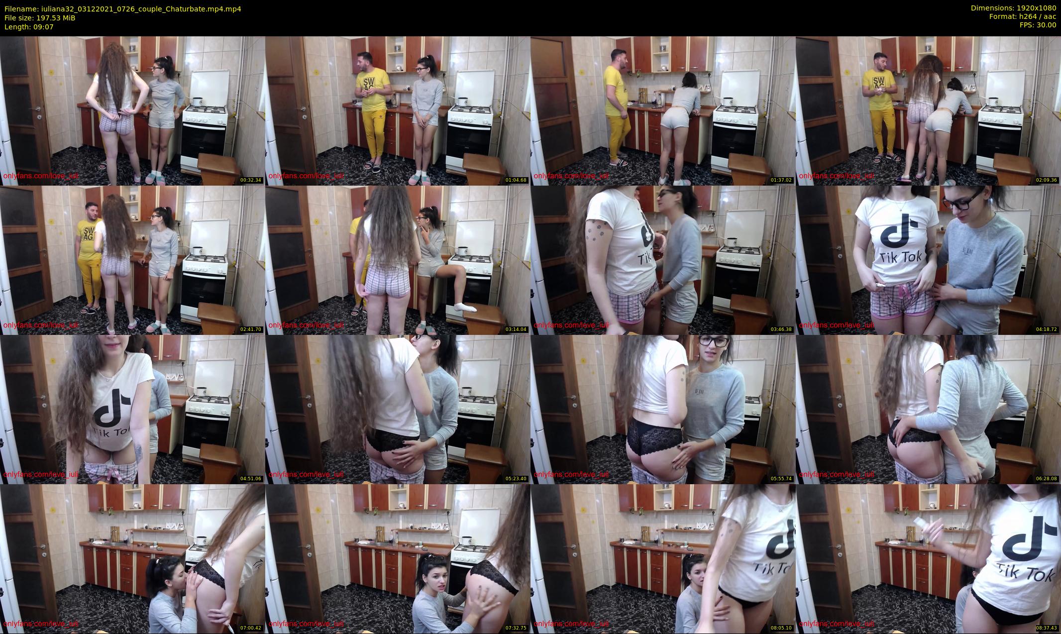 iuliana32 — 10 minute Chaturbate couple cam show recording, 1080p, Dec 3, 2021