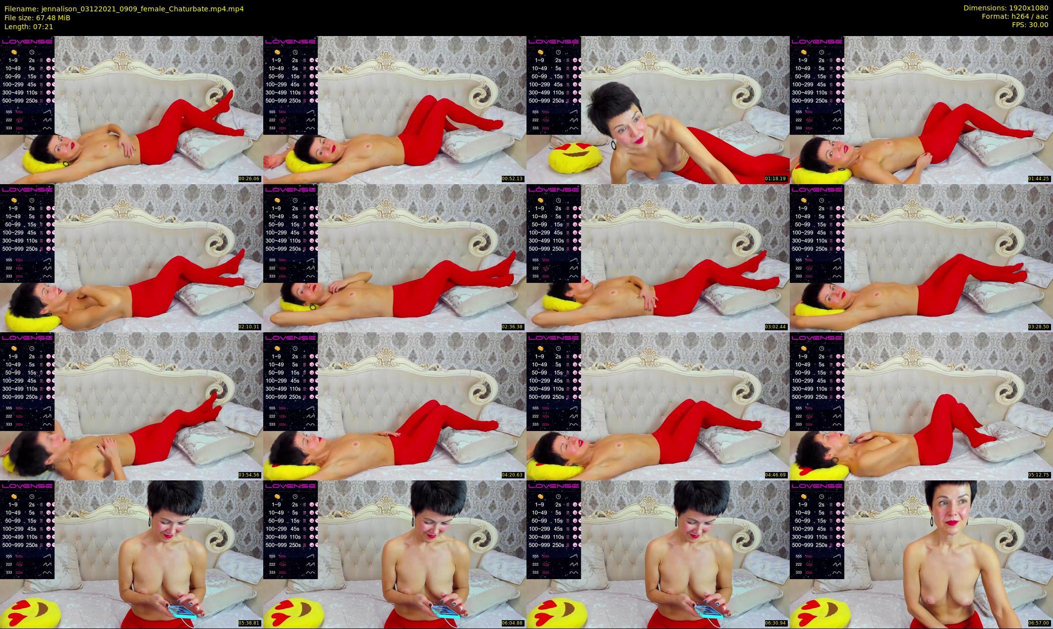 jennalison — 8 minute Chaturbate female cam show recording, 1080p, Dec 3, 2021