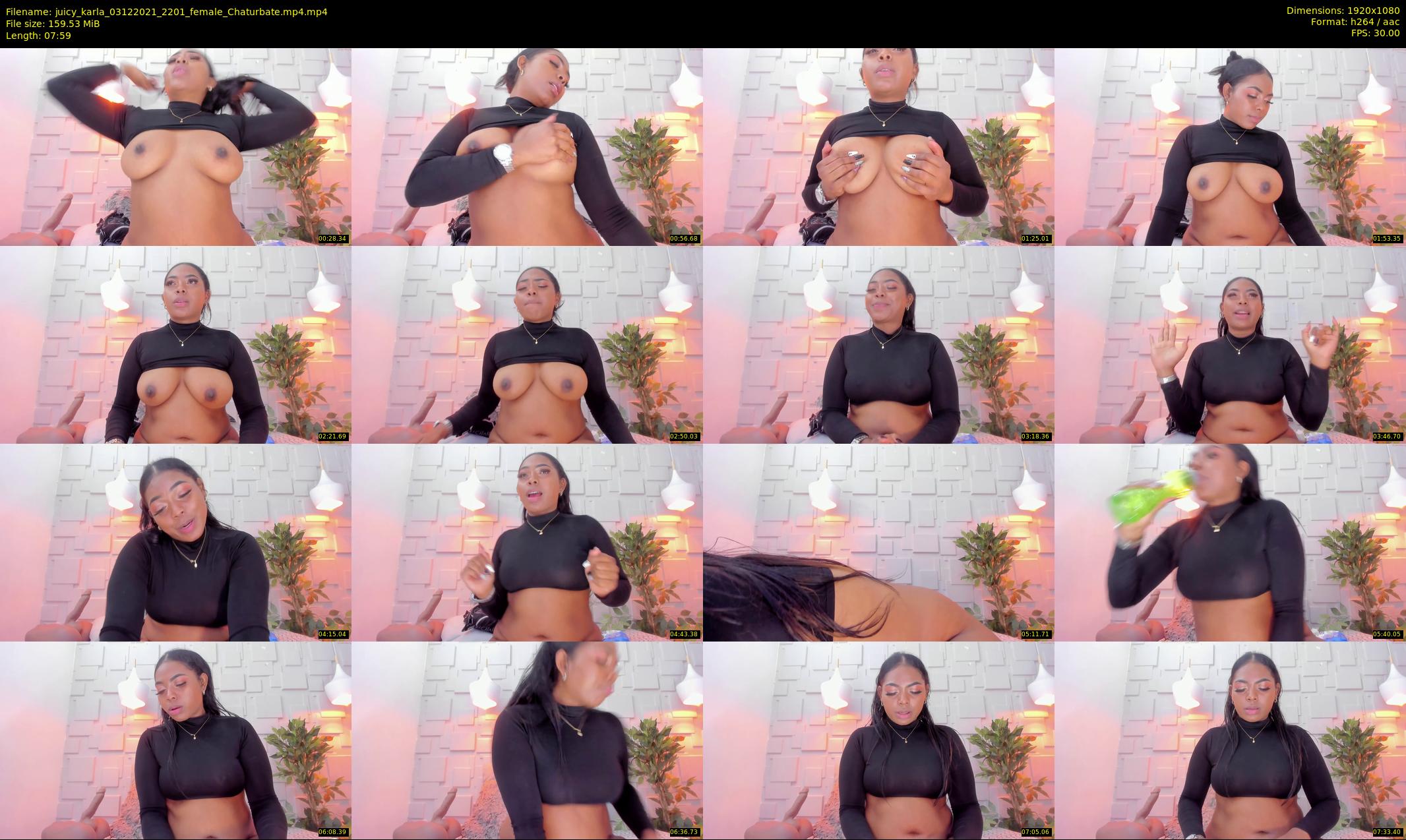 juicy_karla — 8 minute Chaturbate female cam show recording, 1080p, Dec 3, 2021