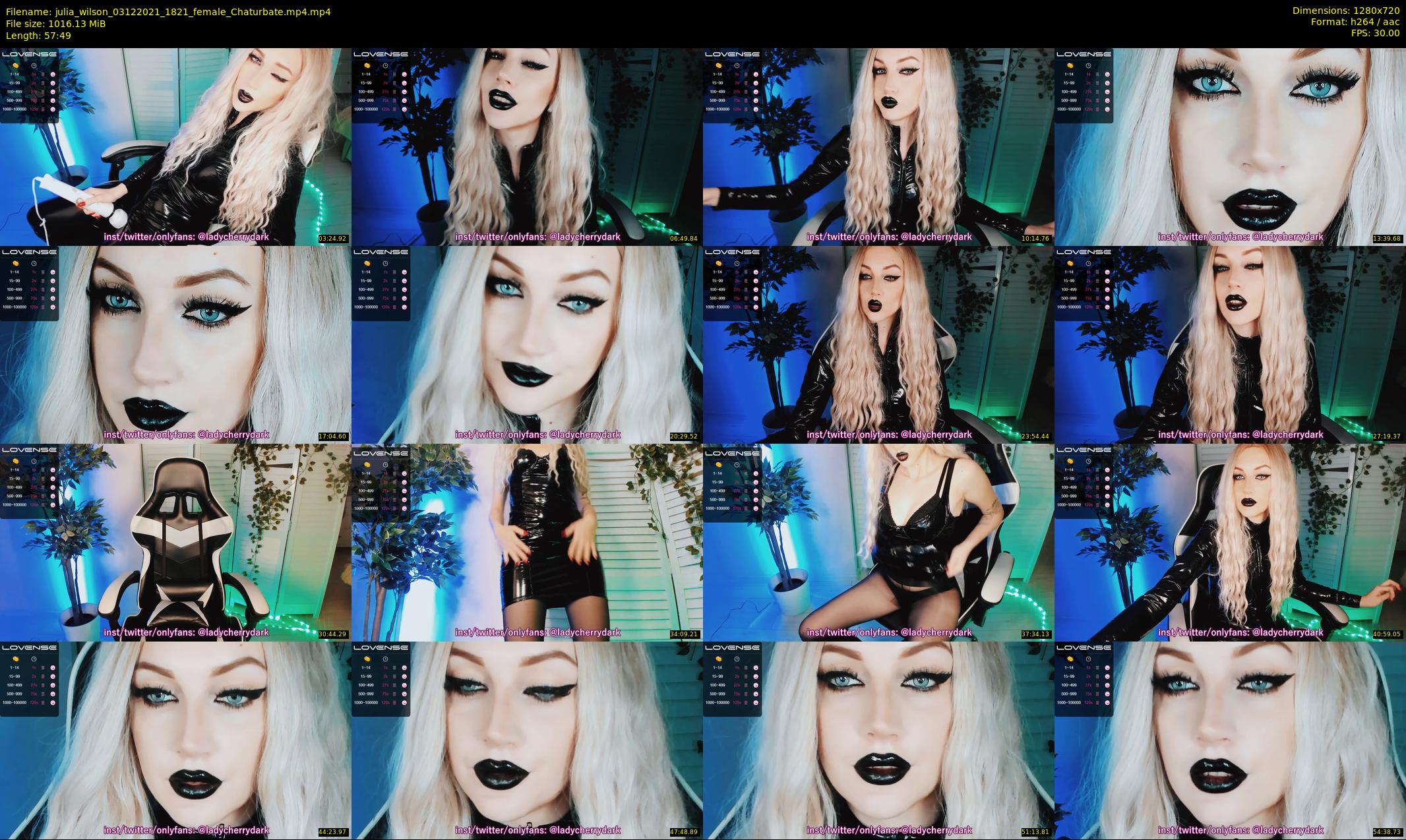 julia_wilson — 58 minute Chaturbate female cam show recording, 720p, Dec 3, 2021