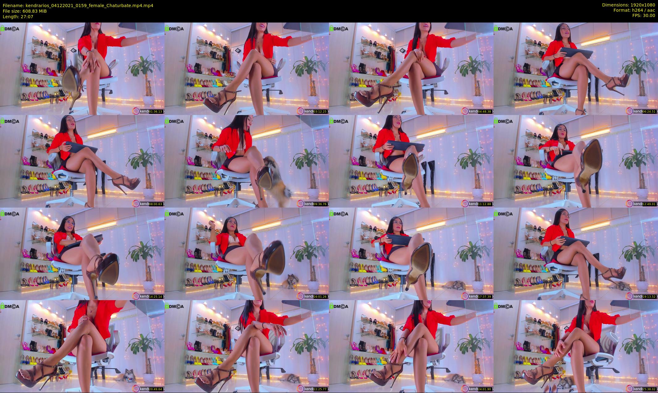 kendrarios — 28 minute Chaturbate female cam show recording, 1080p, Dec 4, 2021