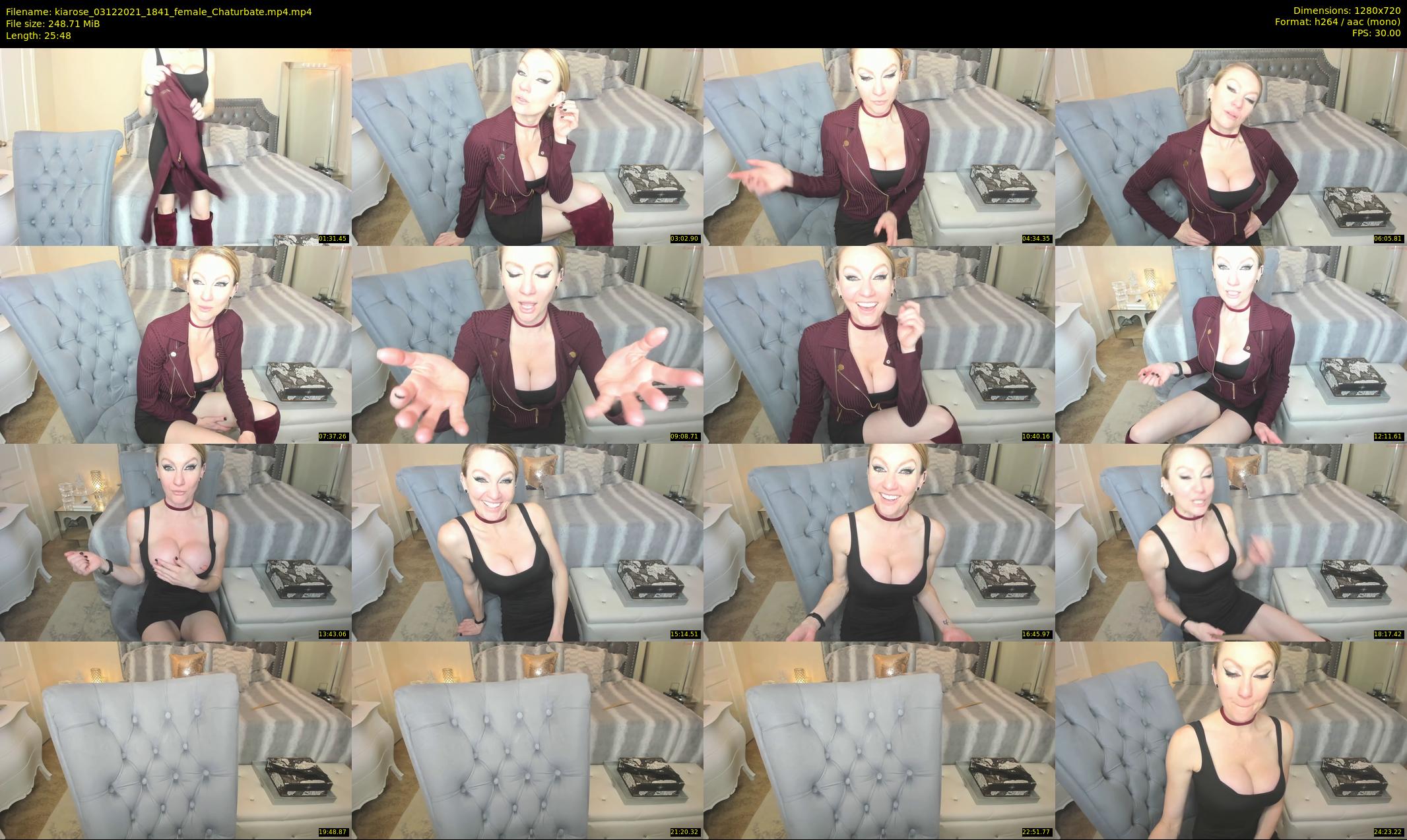kiarose — 26 minute Chaturbate female cam show recording, 720p, Dec 3, 2021