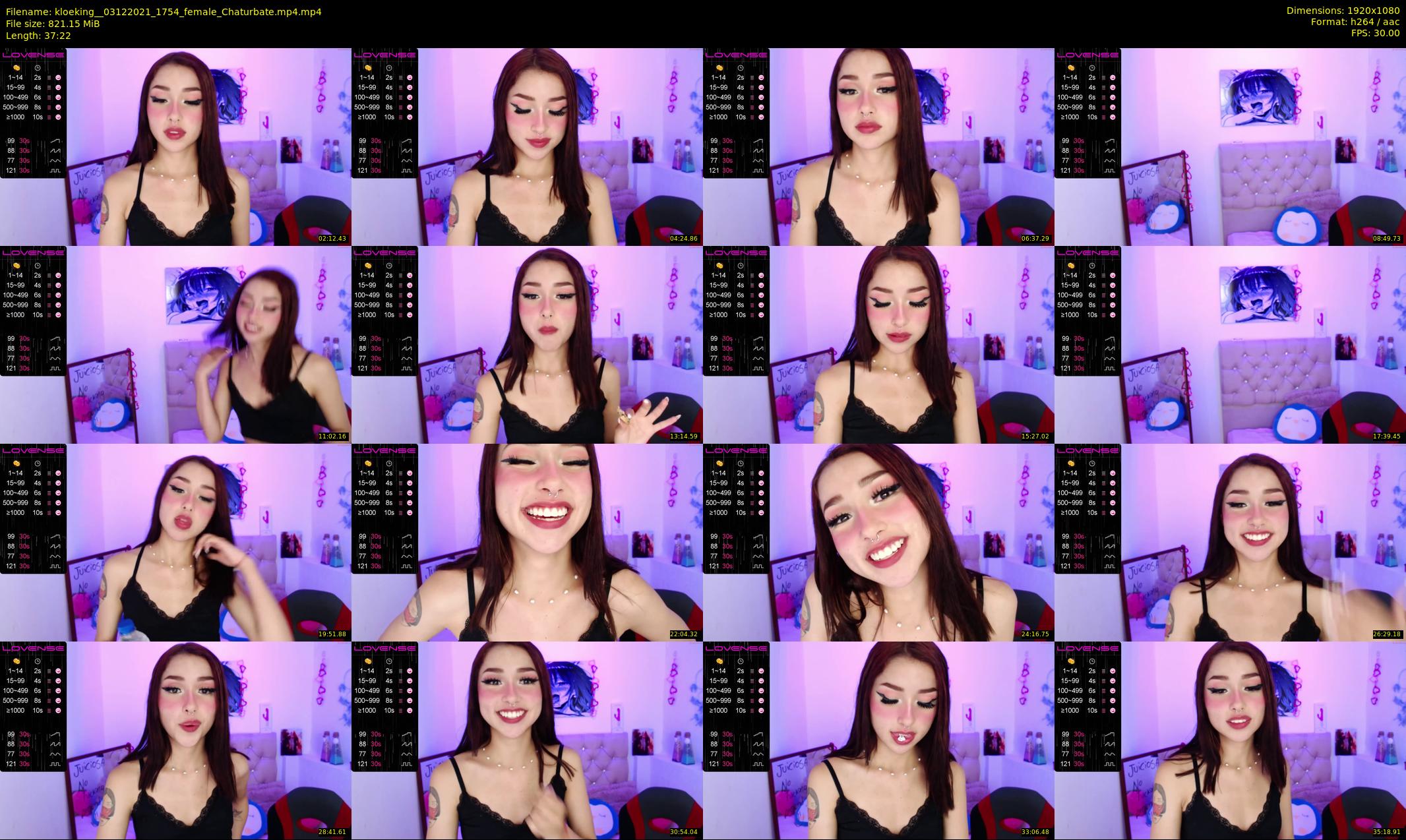 kloeking_ — 38 minute Chaturbate female cam show recording, 1080p, Dec 3, 2021
