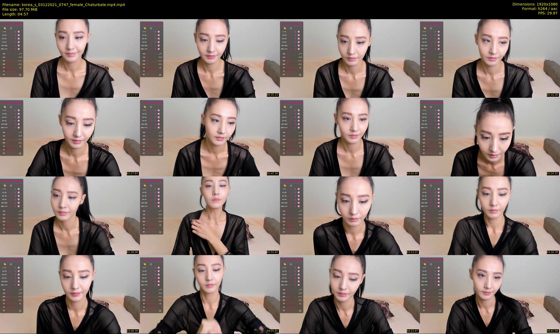 korea_s — 5 minute Chaturbate female cam show recording, 1080p, Dec 3, 2021