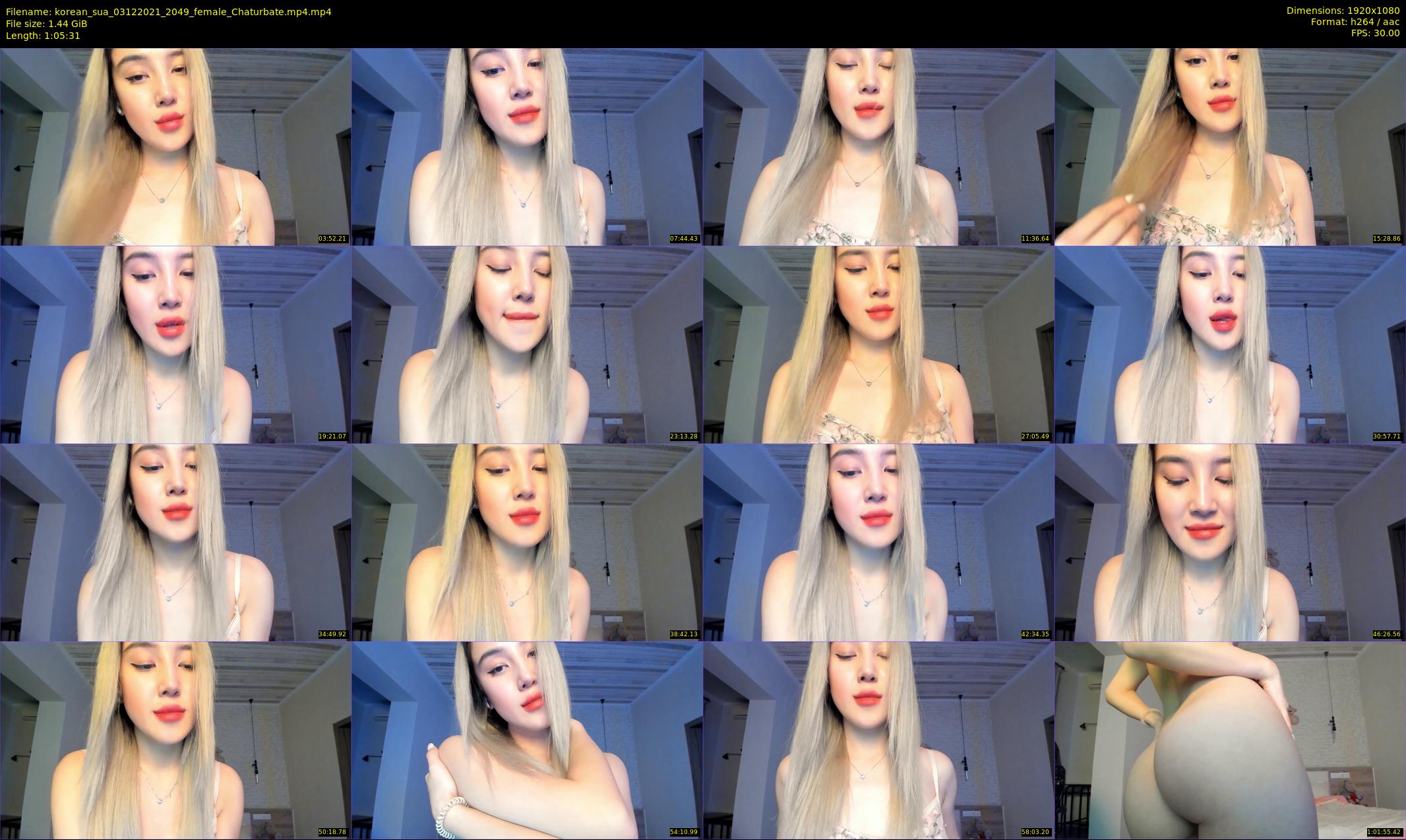 korean_sua — 66 minute Chaturbate female cam show recording, 1080p, Dec 3, 2021