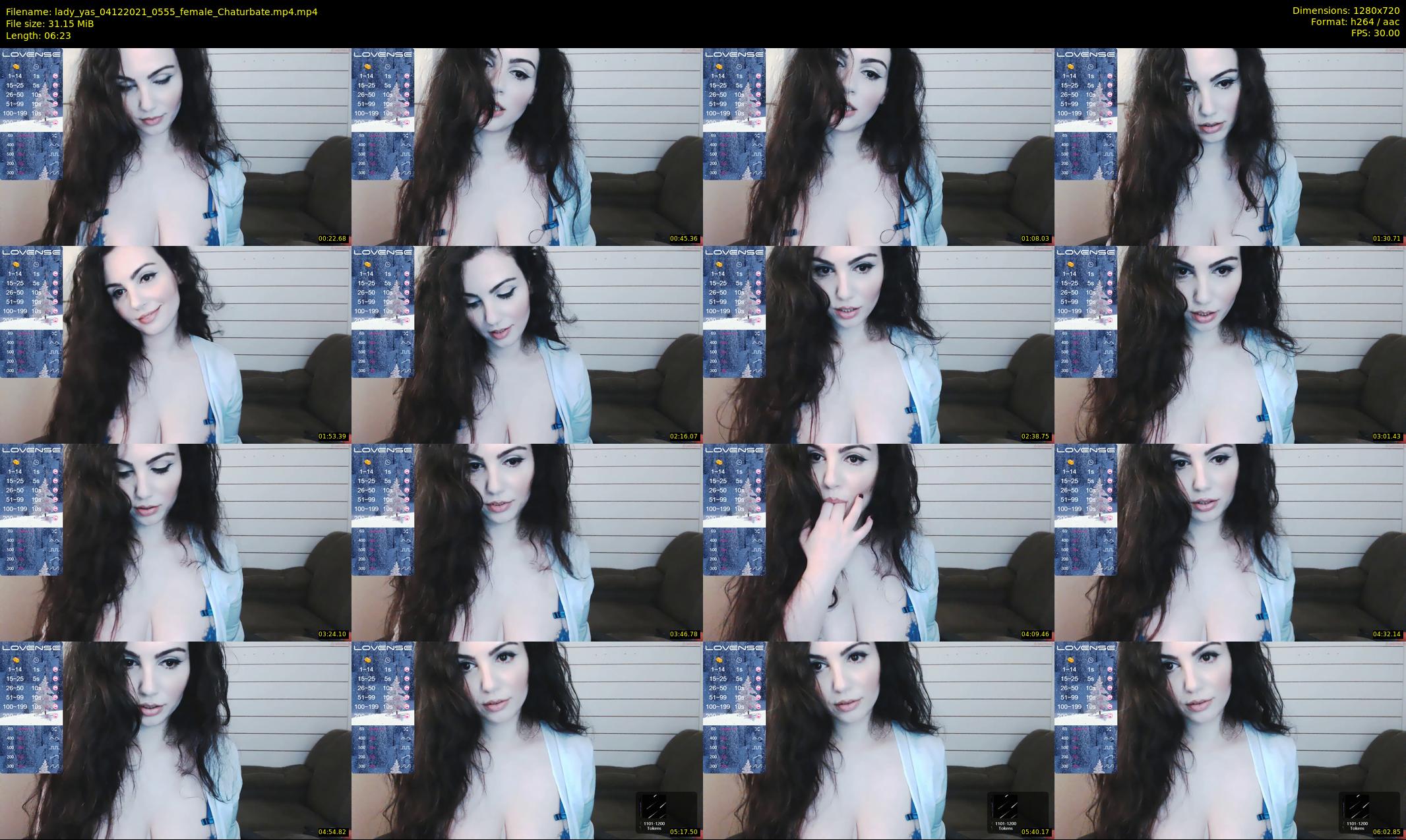 lady_yas — 7 minute Chaturbate female cam show recording, 720p, Dec 4, 2021