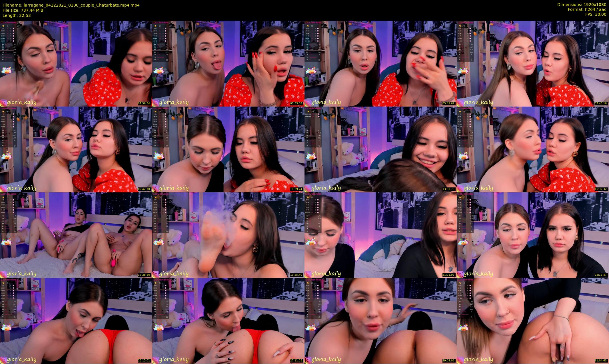 larragane — 33 minute Chaturbate couple cam show recording, 1080p, Dec 4, 2021