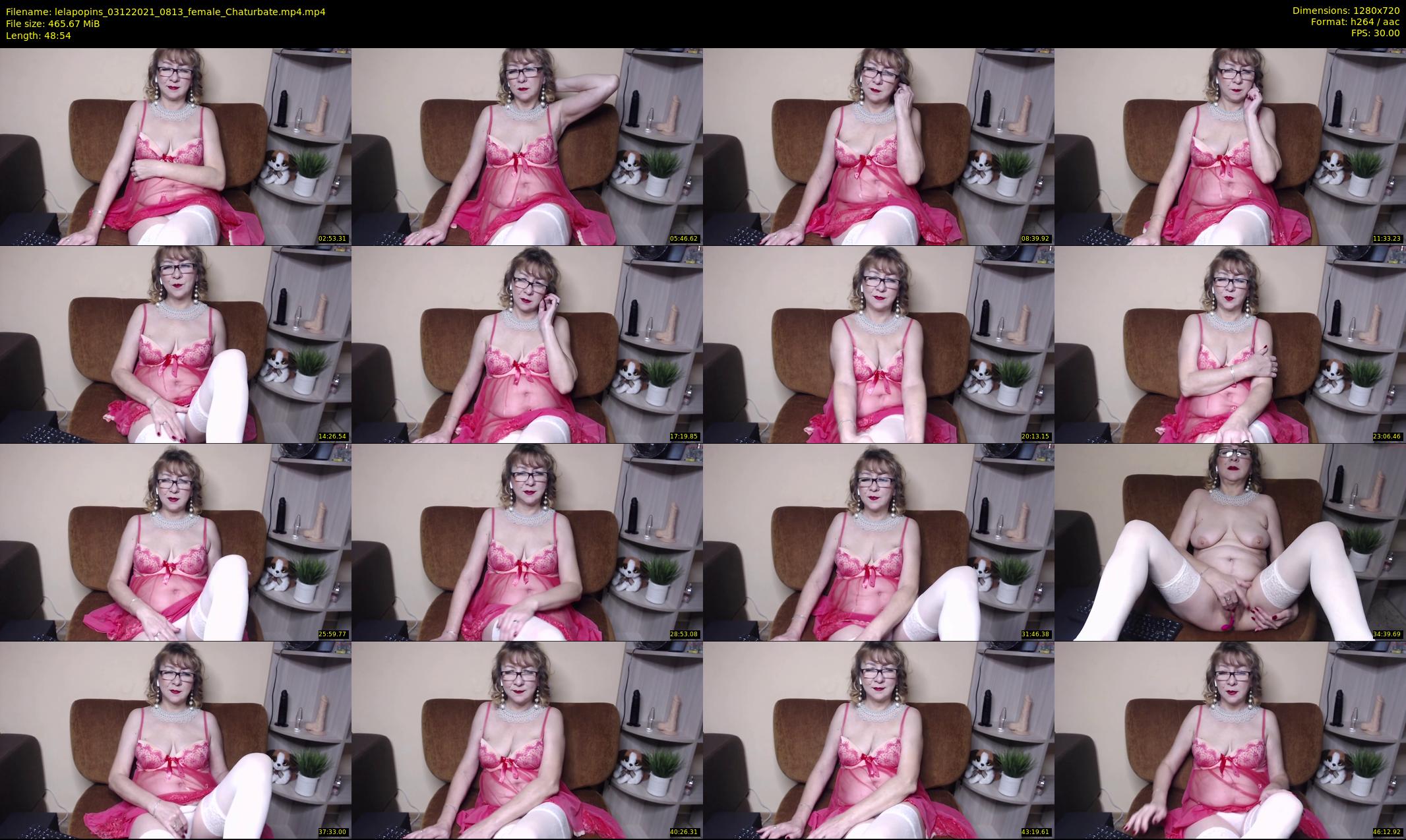 lelapopins — 49 minute Chaturbate female cam show recording, 720p, Dec 3, 2021