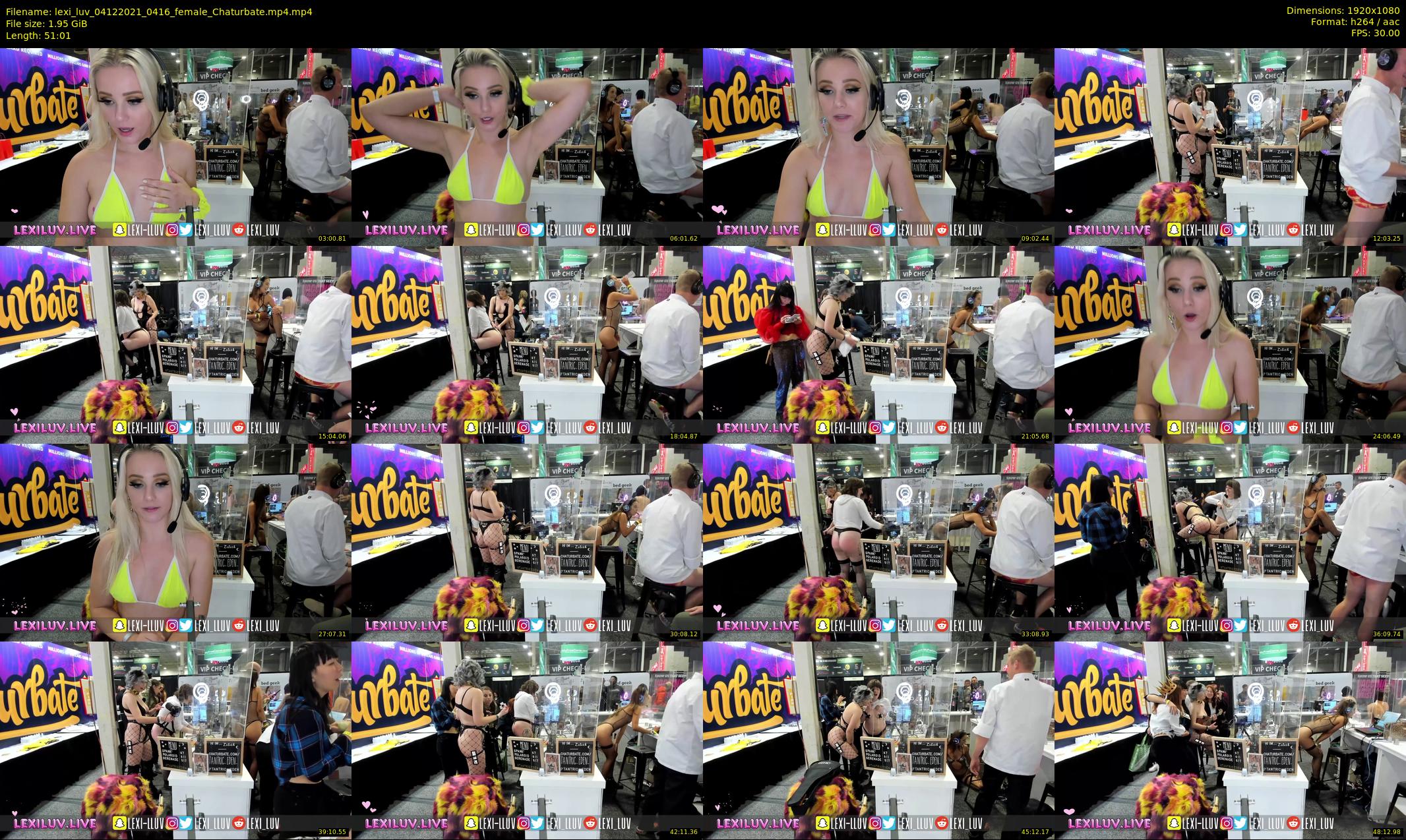 lexi_luv — 52 minute Chaturbate female cam show recording, 1080p, Dec 4, 2021