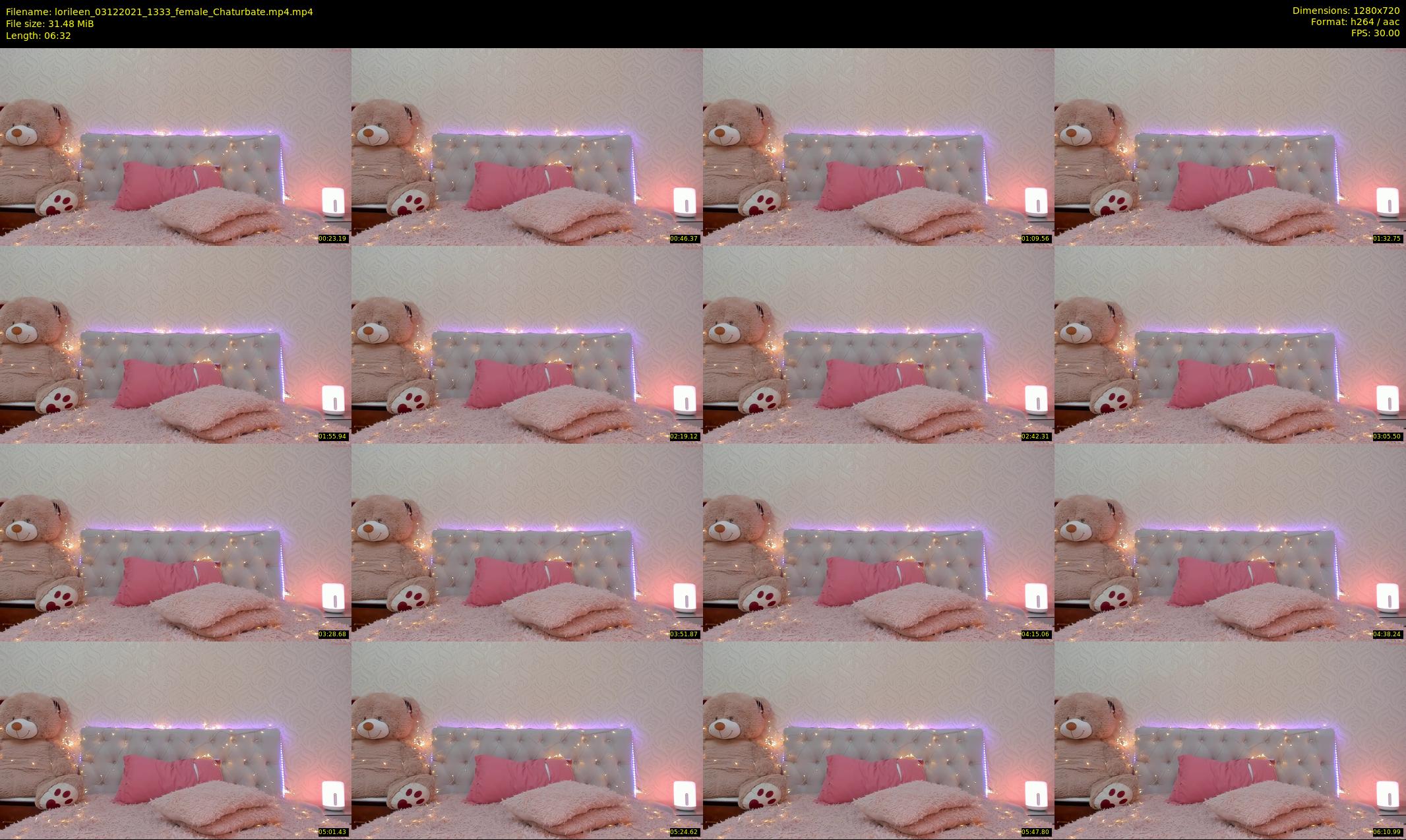 lorileen — 7 minute Chaturbate female cam show recording, 720p, Dec 3, 2021